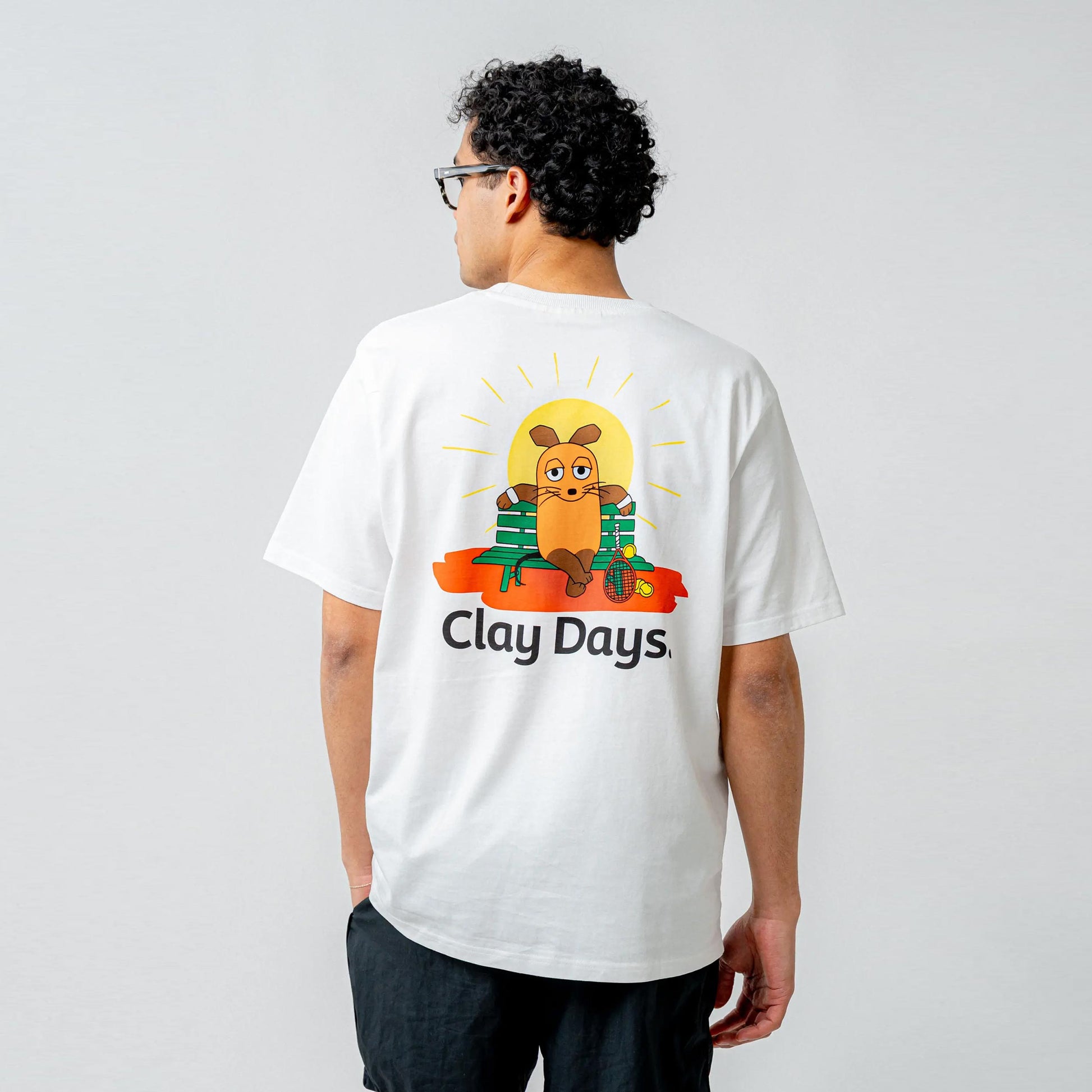 Lobster & Lemonade Maus Clay Days – '94 Campus T-Shirt Unisex - weiß