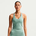 Dri-Fit Medium Support Tank-Top Damen - graugrün, grün