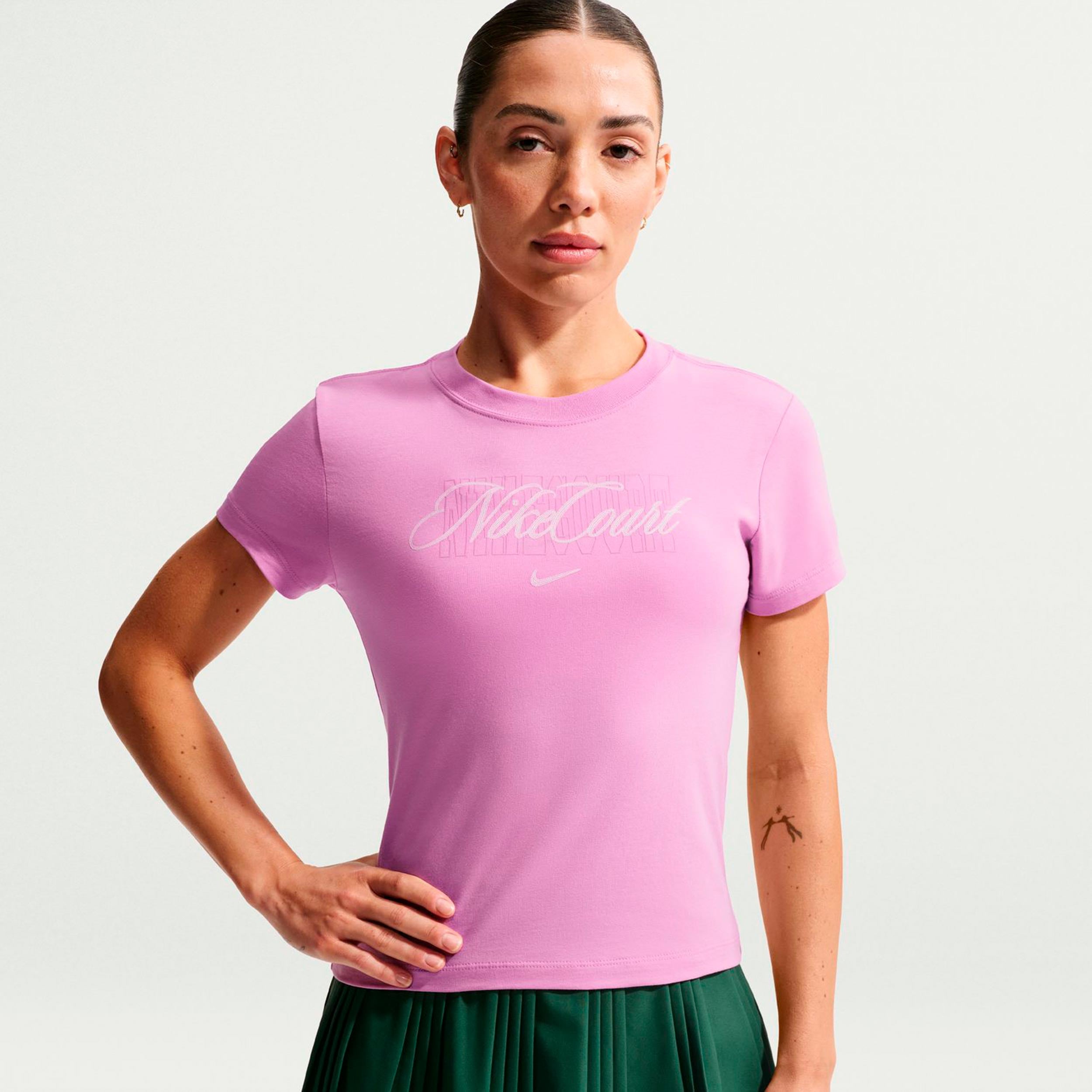Nike Heritage T-Shirt Damen - violett