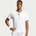 Court Dri-Fit Advantage Slam T-Shirt Herren - weiß, grün