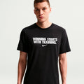Dri-Fit Winning T-Shirt Herren - schwarz