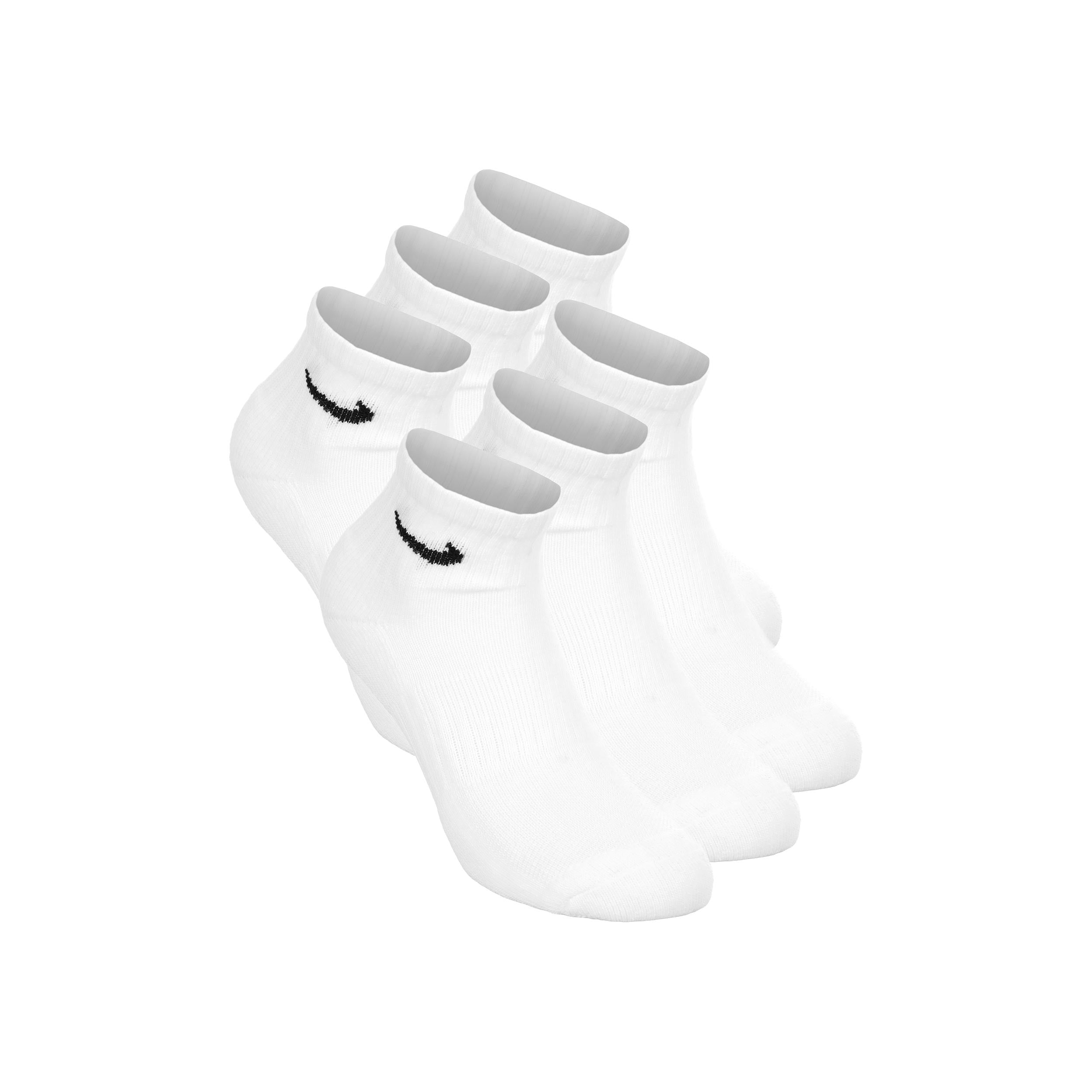 Nike Everyday Ankle Tennissocken 6er Pack Kinder - weiß, schwarz