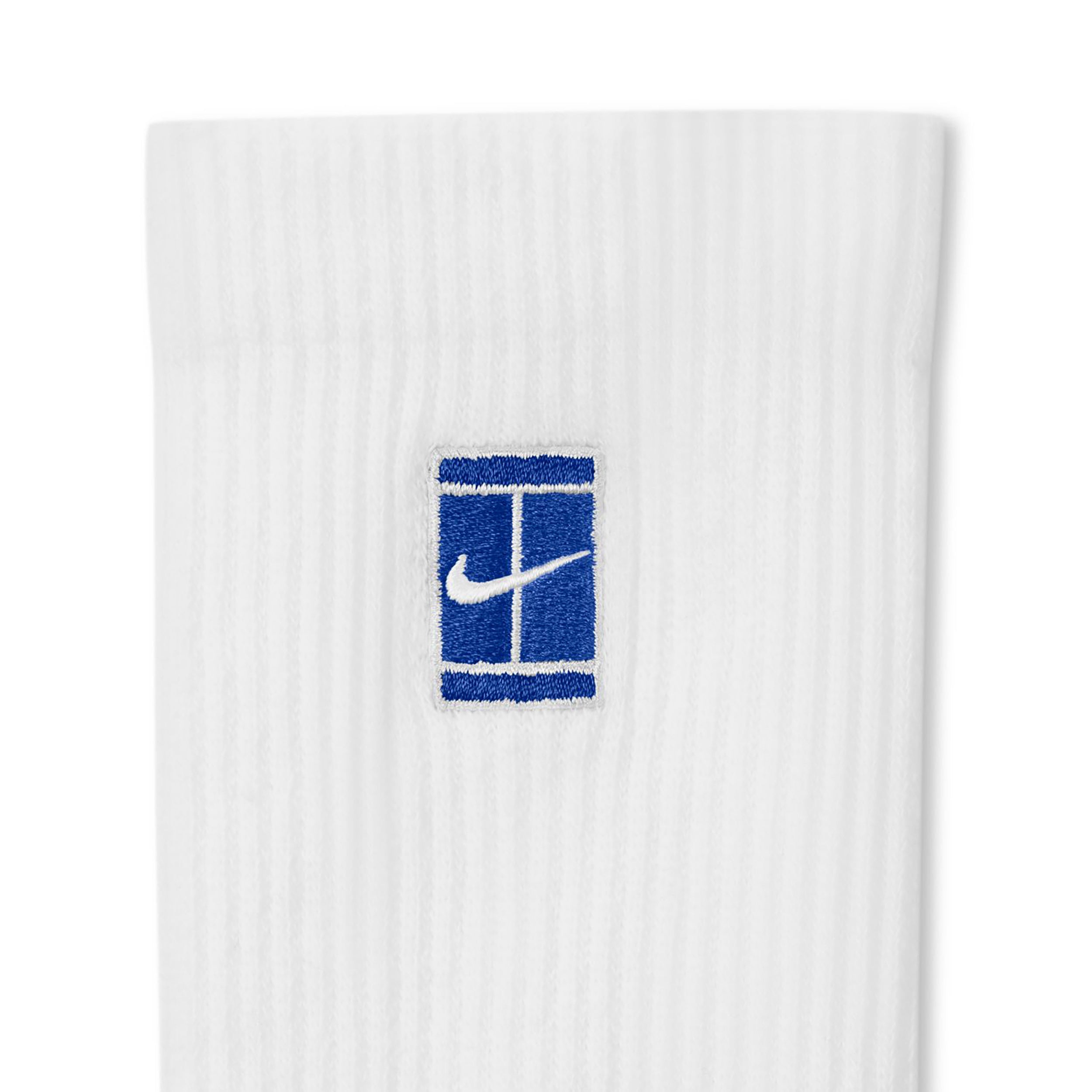 Nike Crew Tennissocken 3er Pack Unisex - weiß, blau