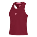 Freeze Out Racerback Printed  Tank-Top Damen - dunkelrot
