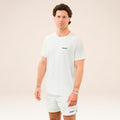 Performance Solid T-Shirt Herren - offwhite
