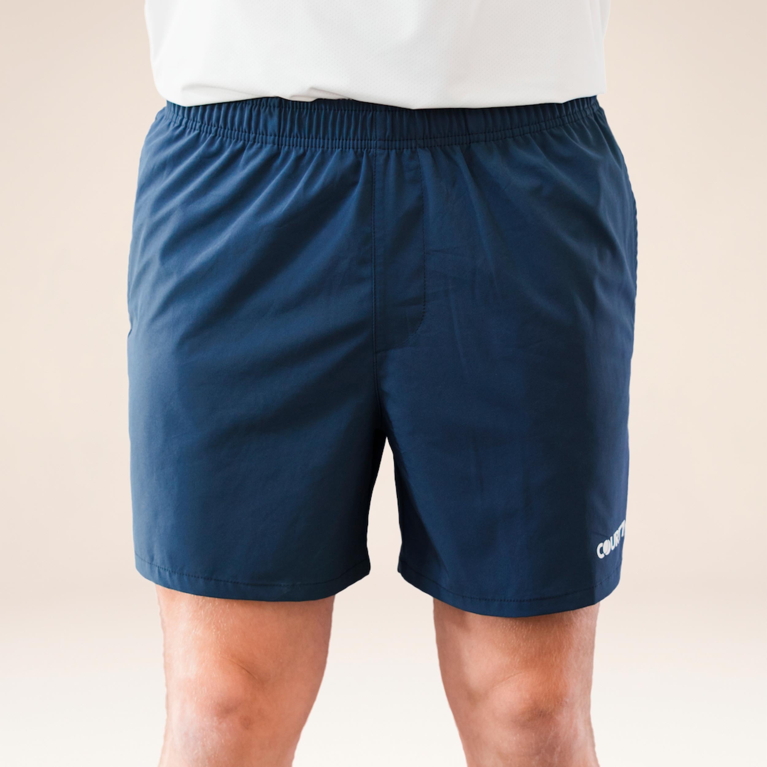 COURT7 Dual Pocket 5in Shorts Herren - blau