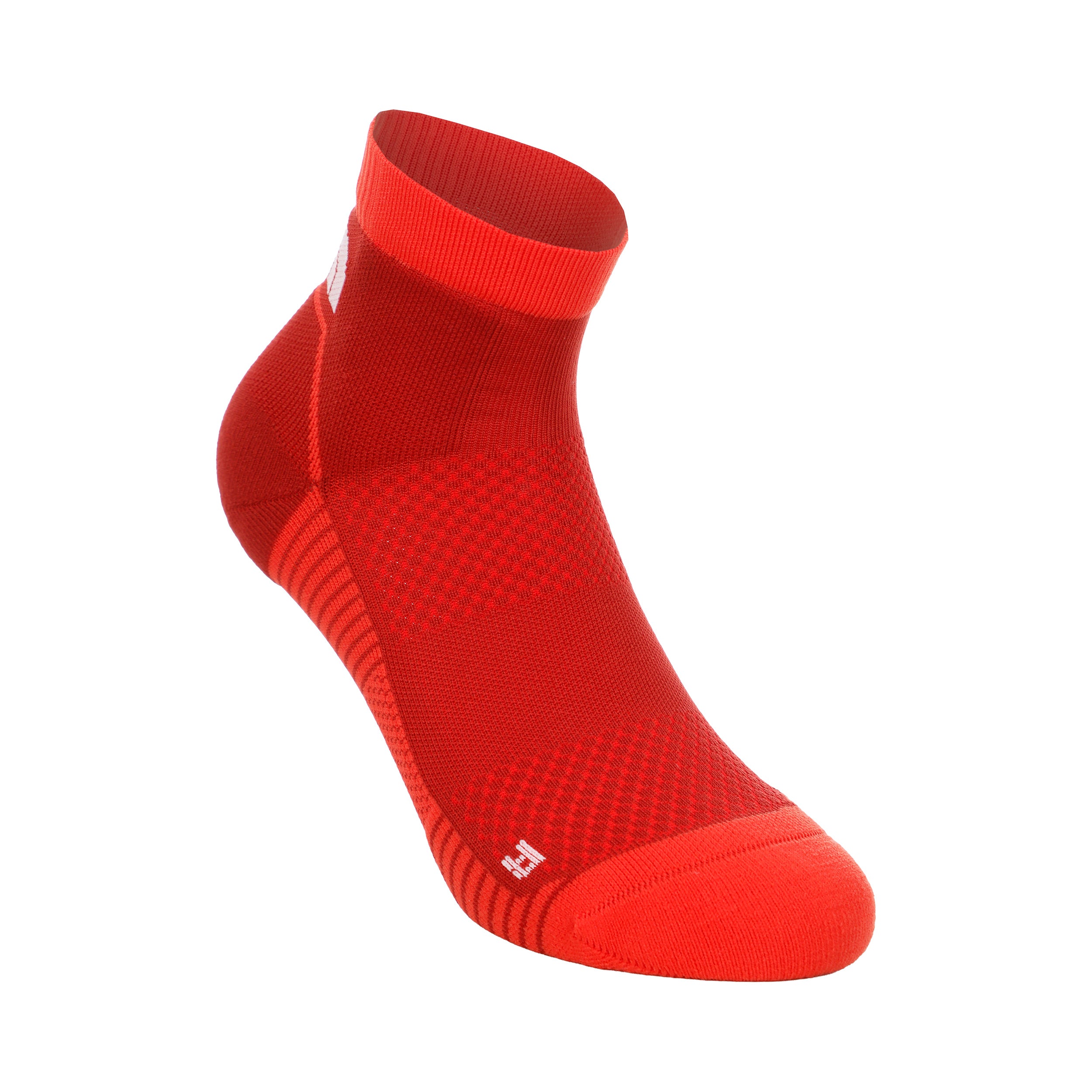 The North Face Trail Run Quarter Laufsocken Unisex - dunkelrot, rot