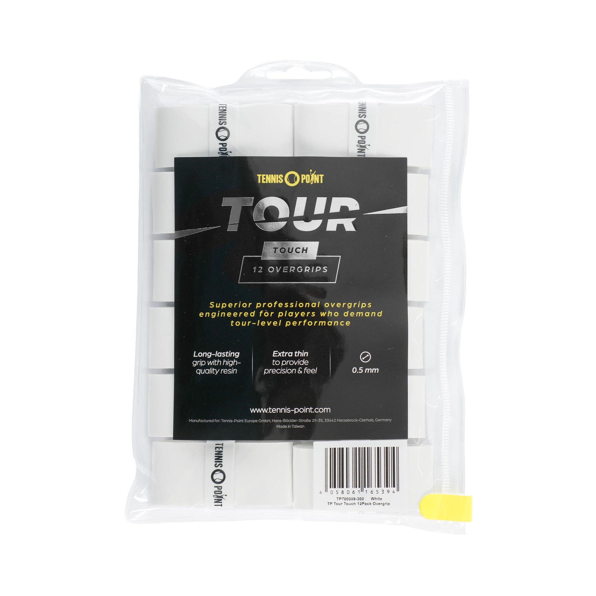 Tennis-Point Tour Touch  12er Pack - weiß