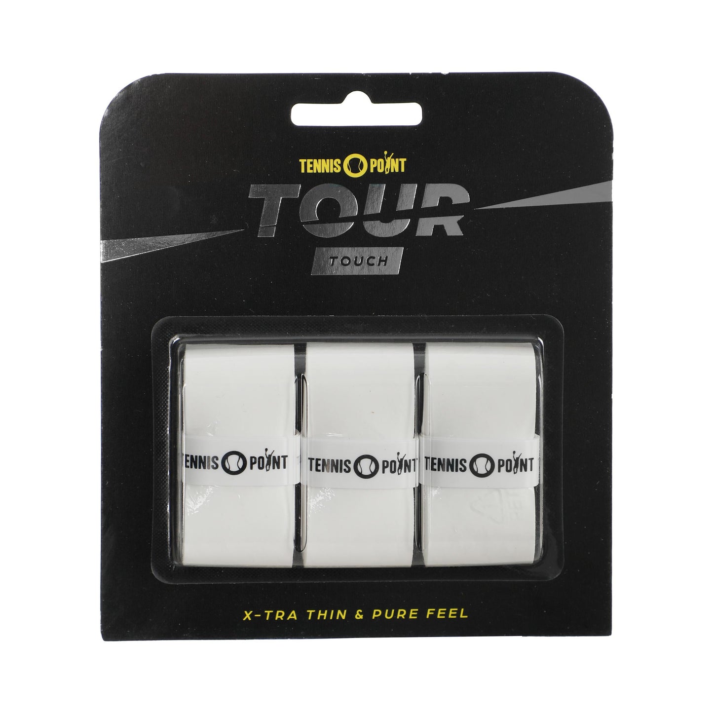 Tennis-Point Tour Touch  3er Pack - weiß
