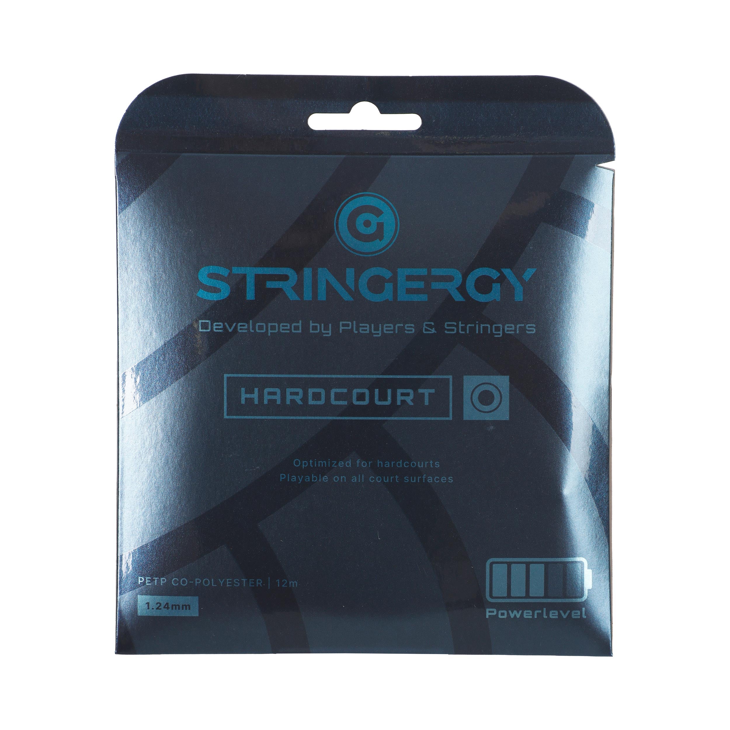 Stringergy Hardcourt Saitenset 12m - blau