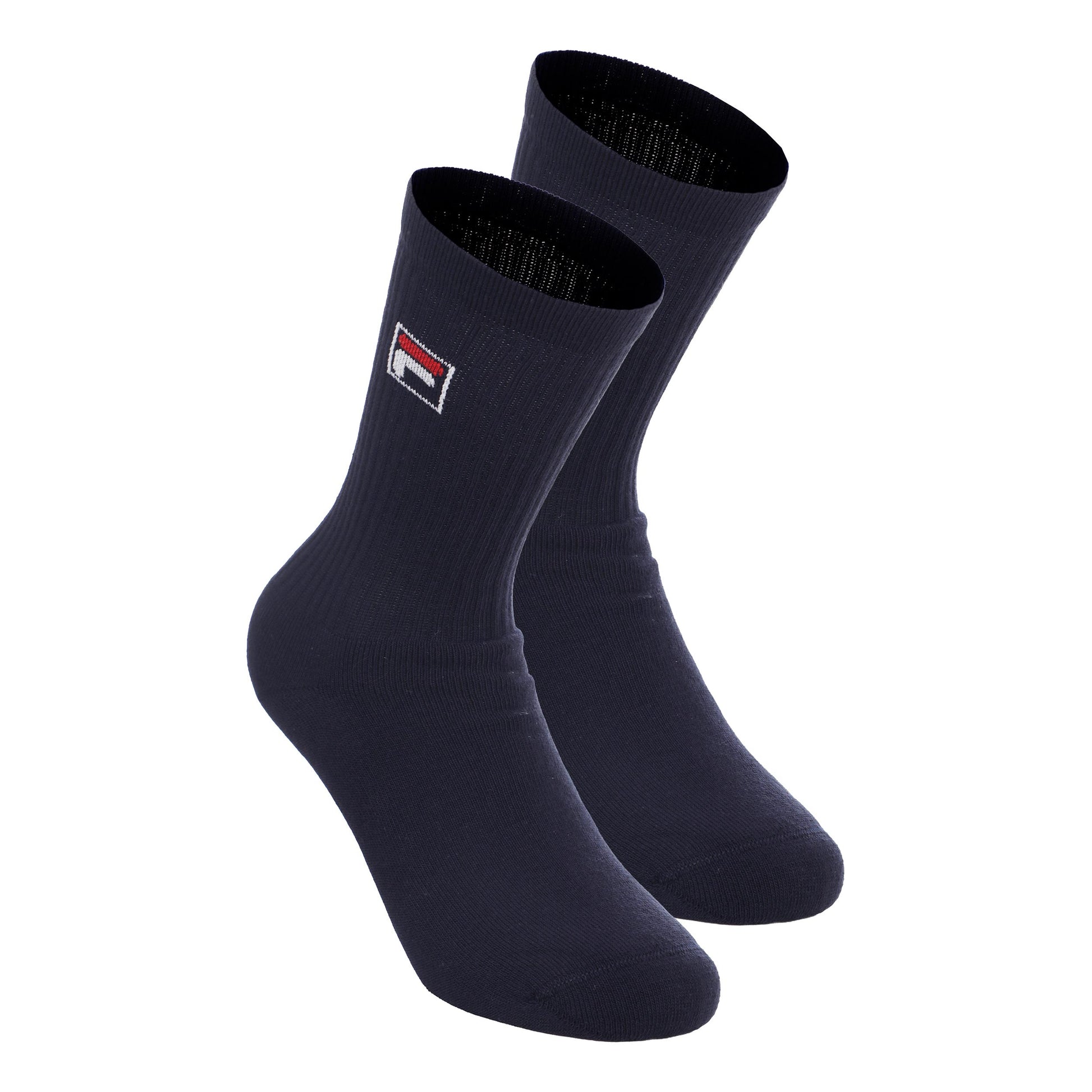 Fila F-Box Crew Sport Tennissocken 2er Pack Unisex - dunkelblau