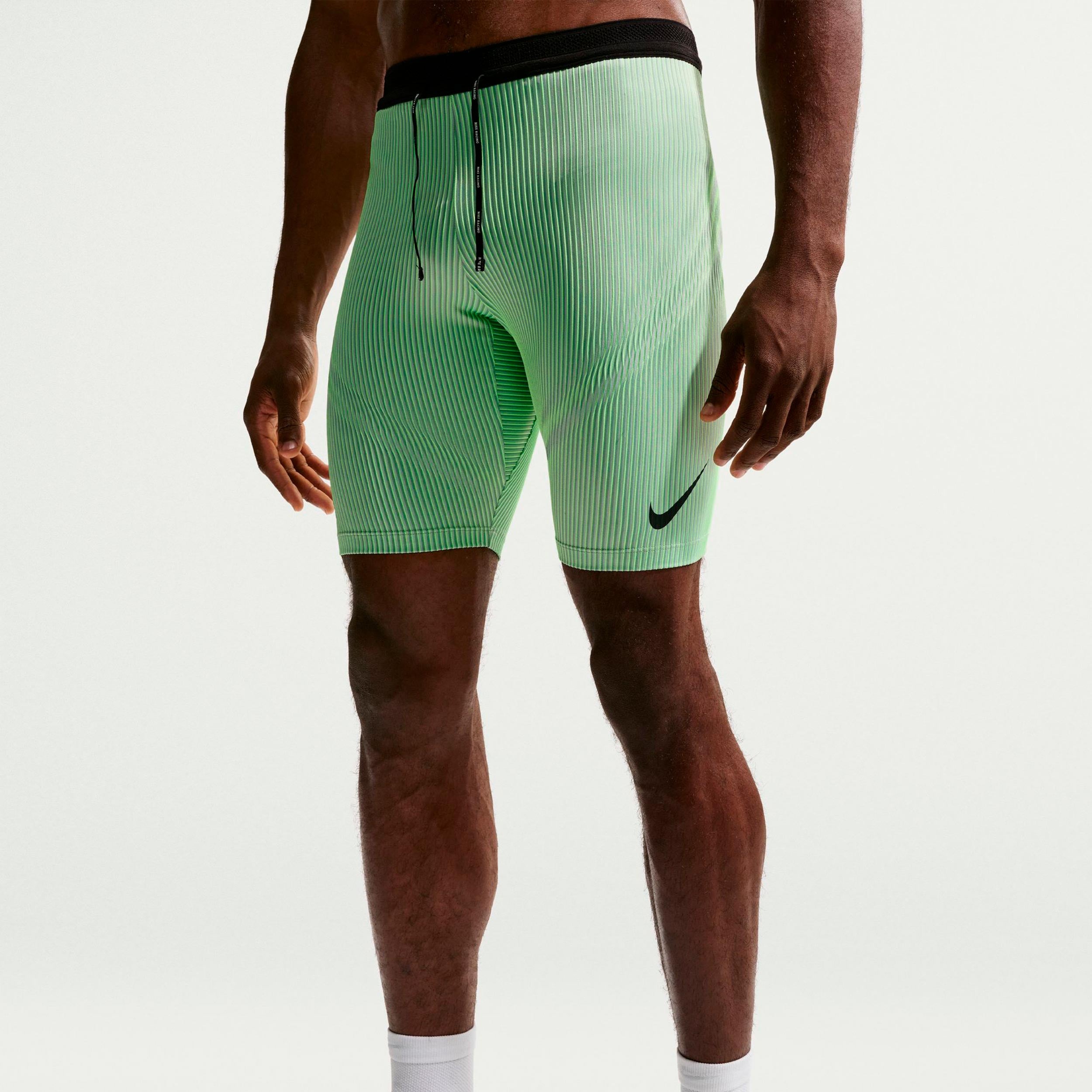 Nike AeroSwift Lauftight Herren - limette, schwarz
