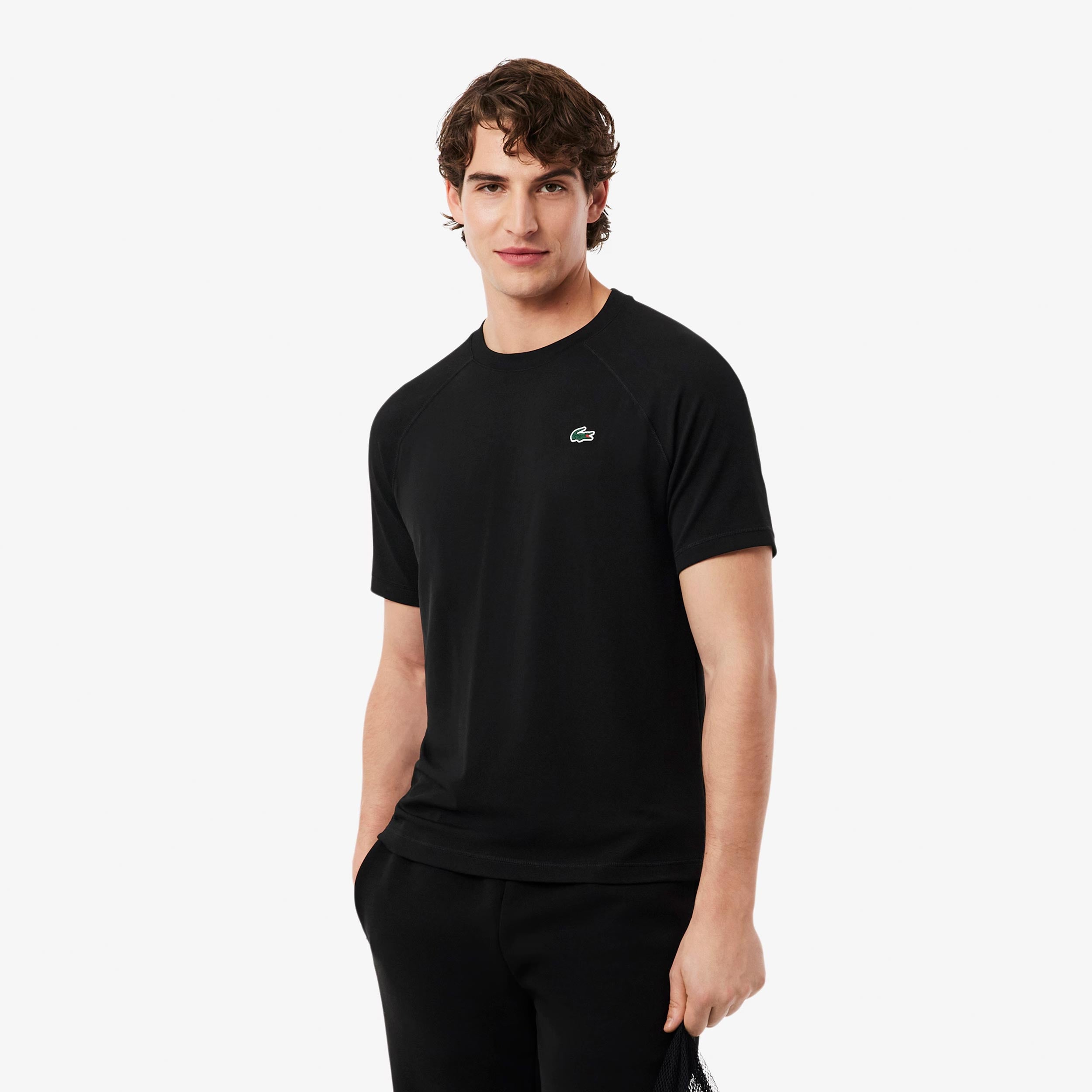 Lacoste Urban T-Shirt Herren - schwarz