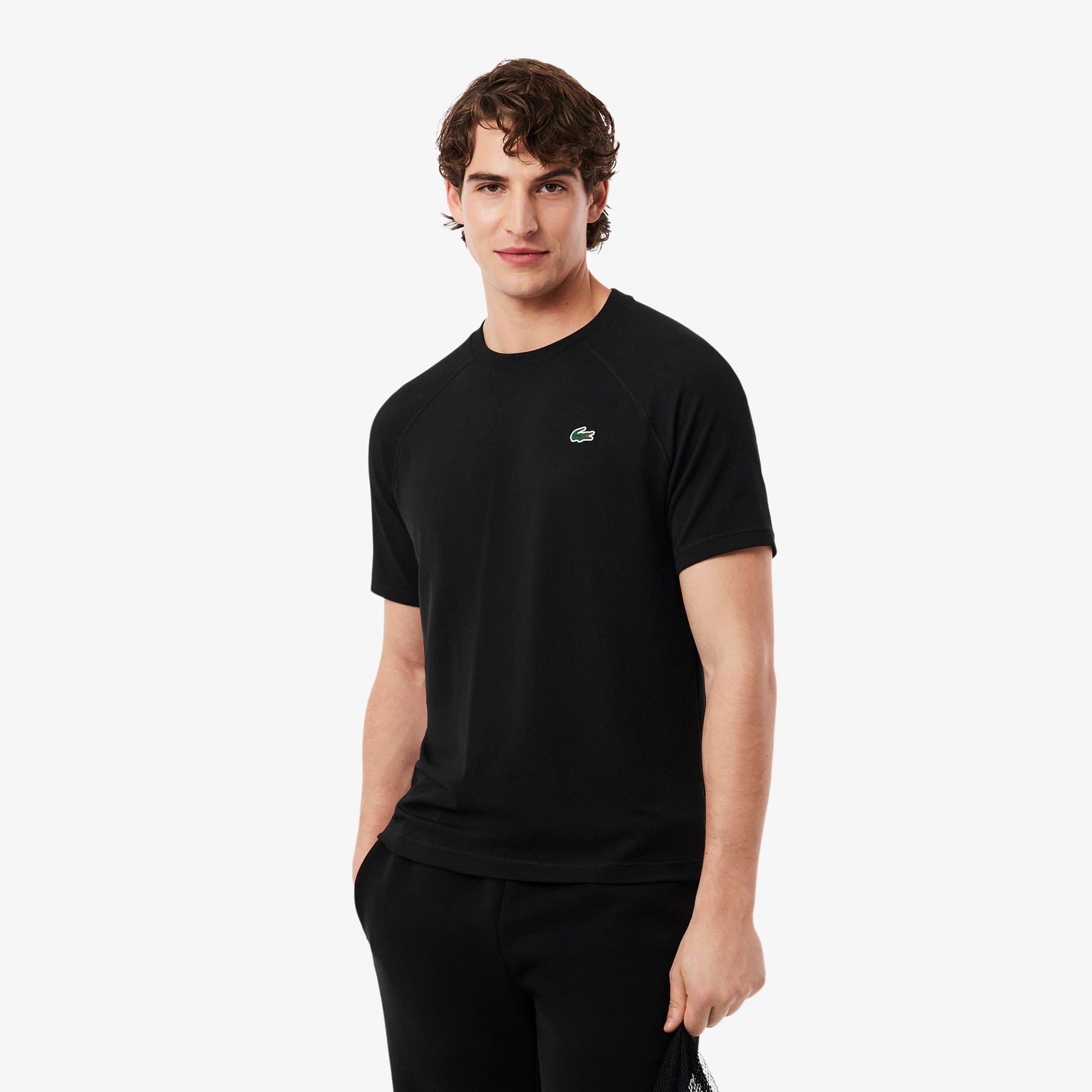 Lacoste Urban T-Shirt Herren - schwarz