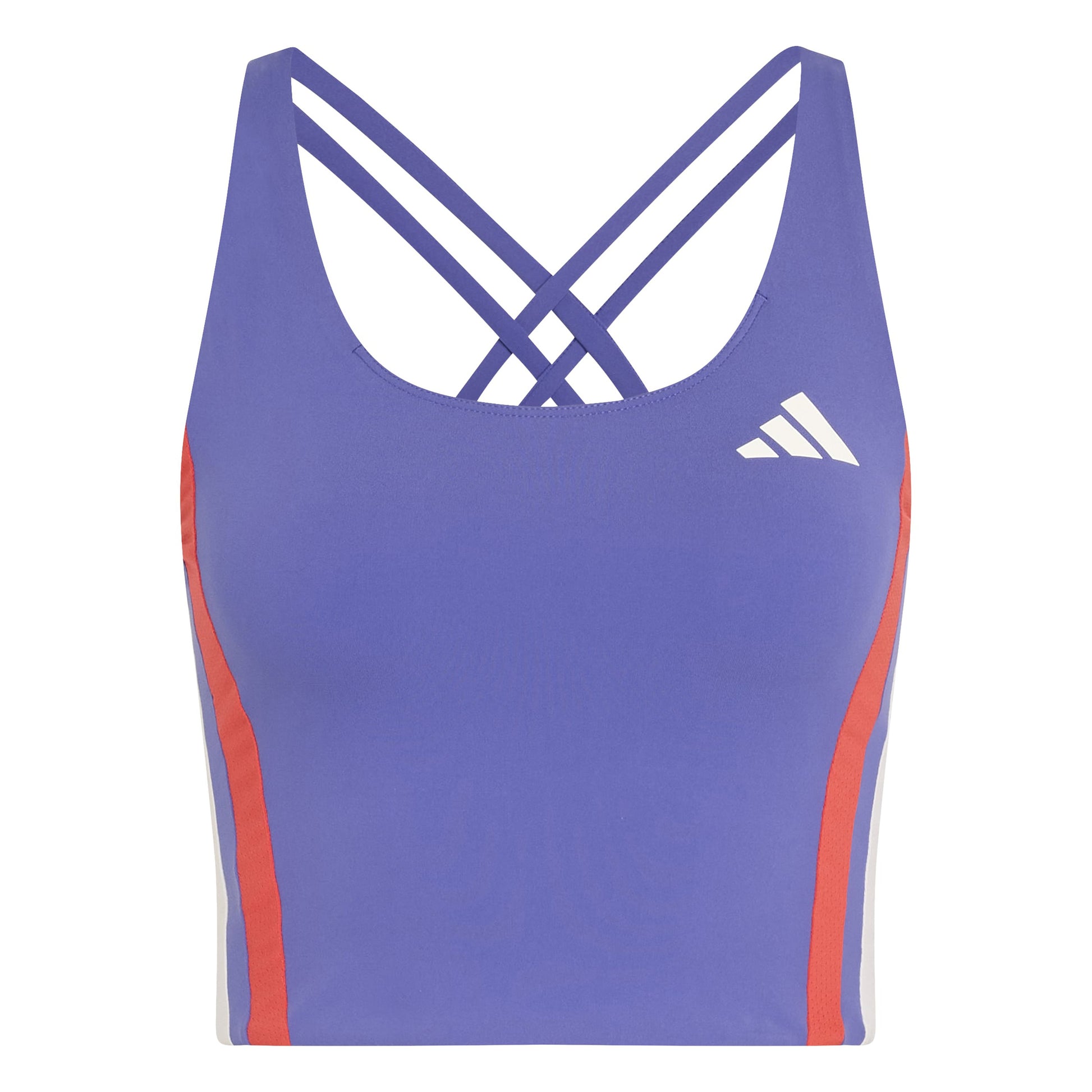 adidas adizero Archive Laufshirt Damen - blau, rot