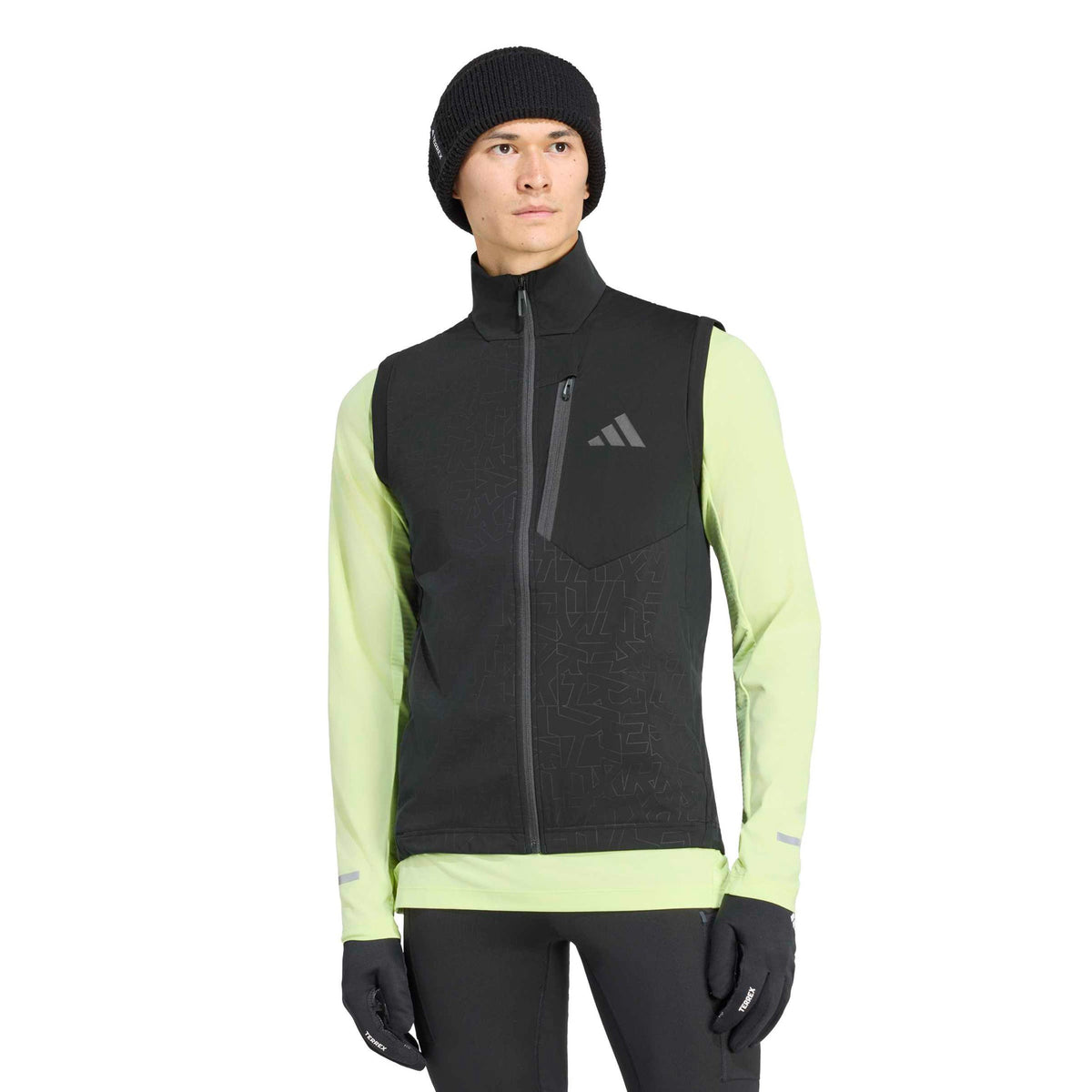 adidas Terrex XPR Softshell Laufweste Herren - schwarz