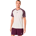 Court T-Shirt Herren - beige, mehrfarbig