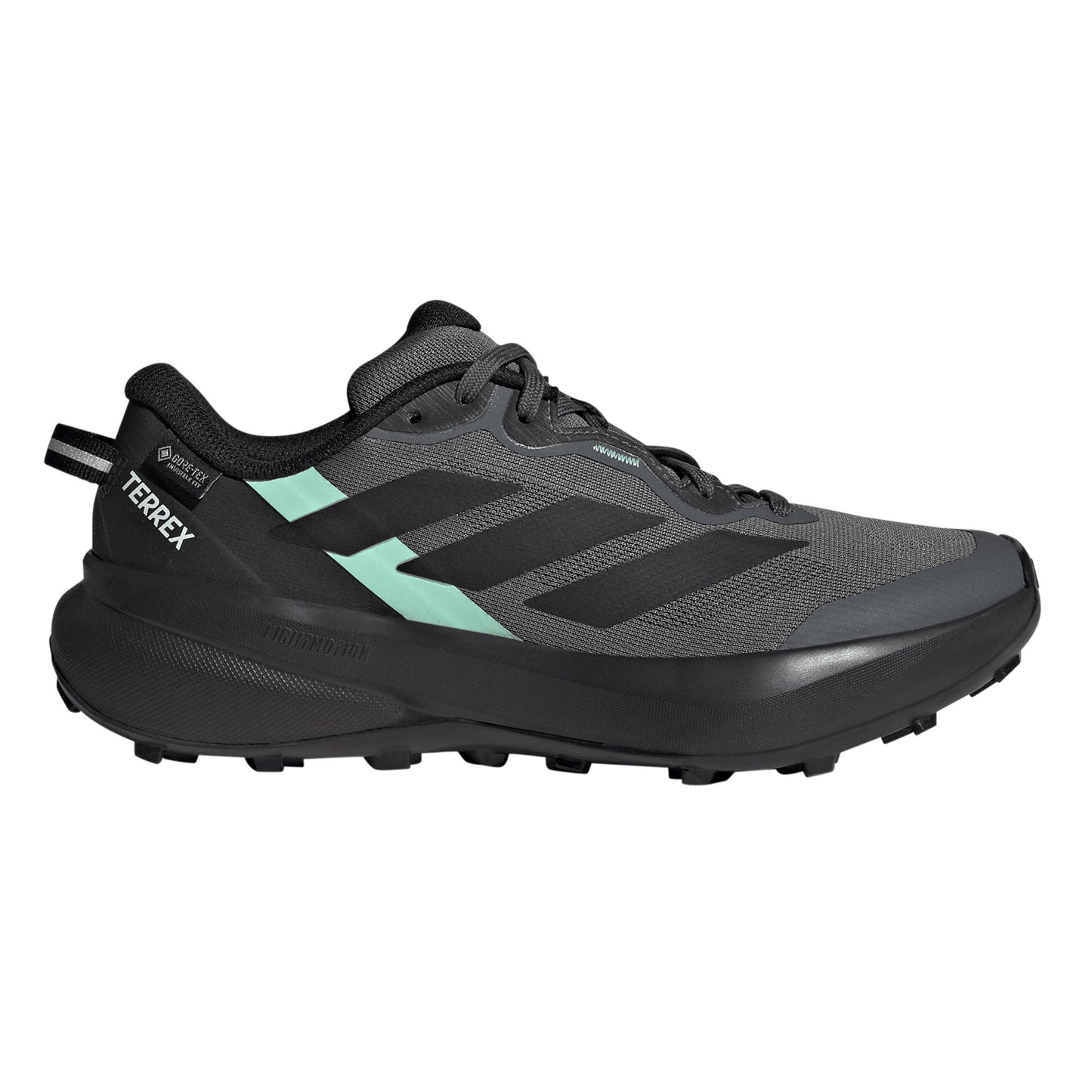 adidas Terrex Tracefinder Plus GTX Trailschuh Damen - dunkelgrau, schwarz