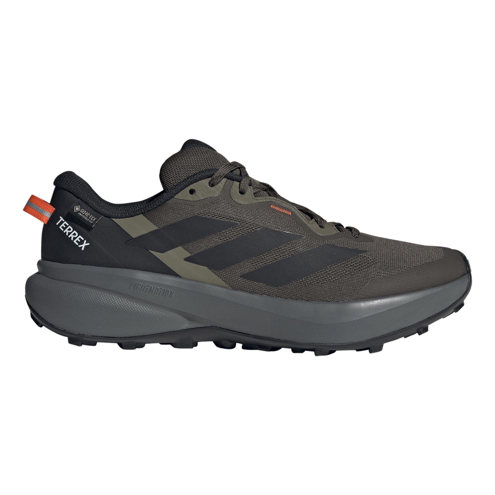 adidas Terrex Tracefinder Plus GTX Trailschuh Herren - oliv, schwarz
