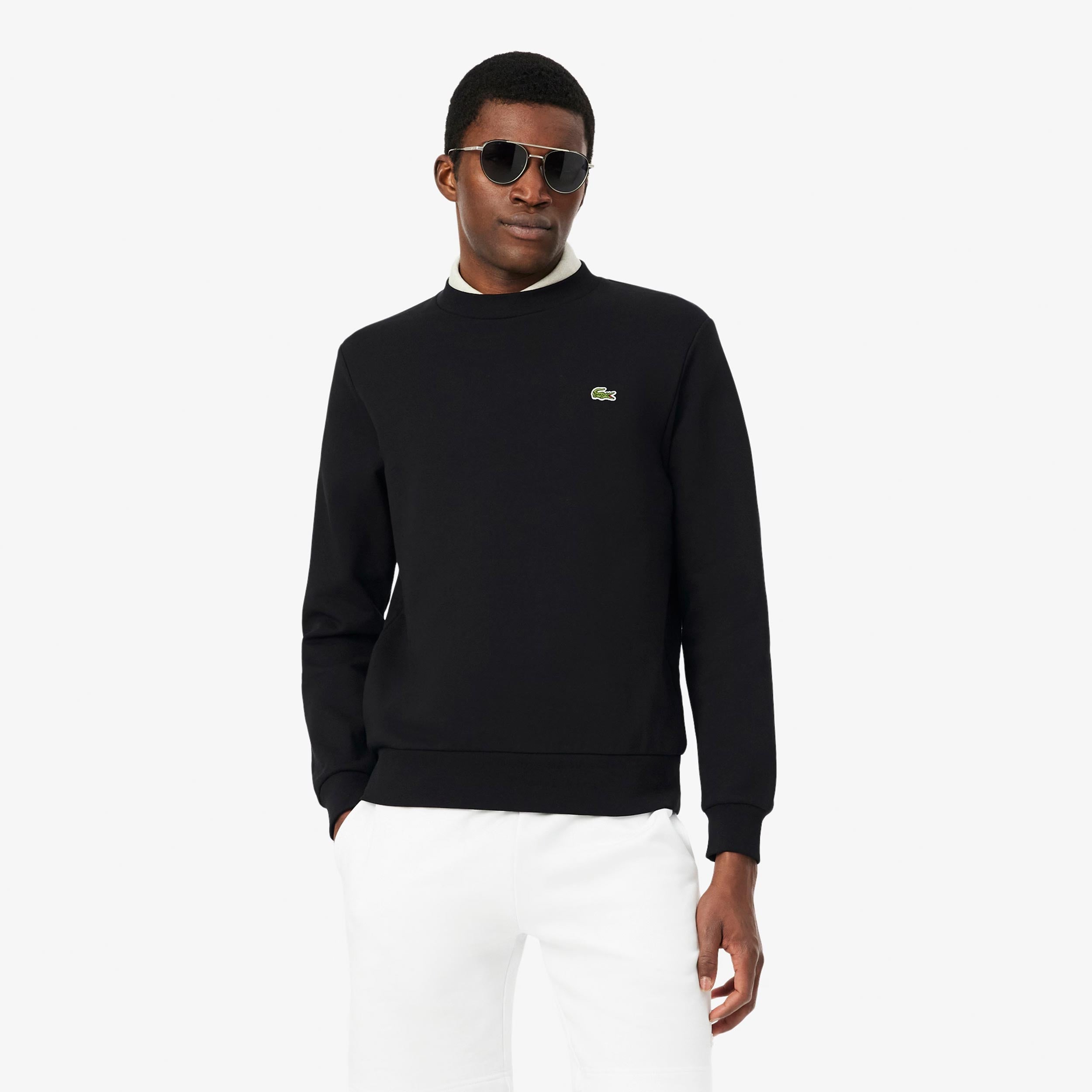 Lacoste Sweatshirt Herren - schwarz