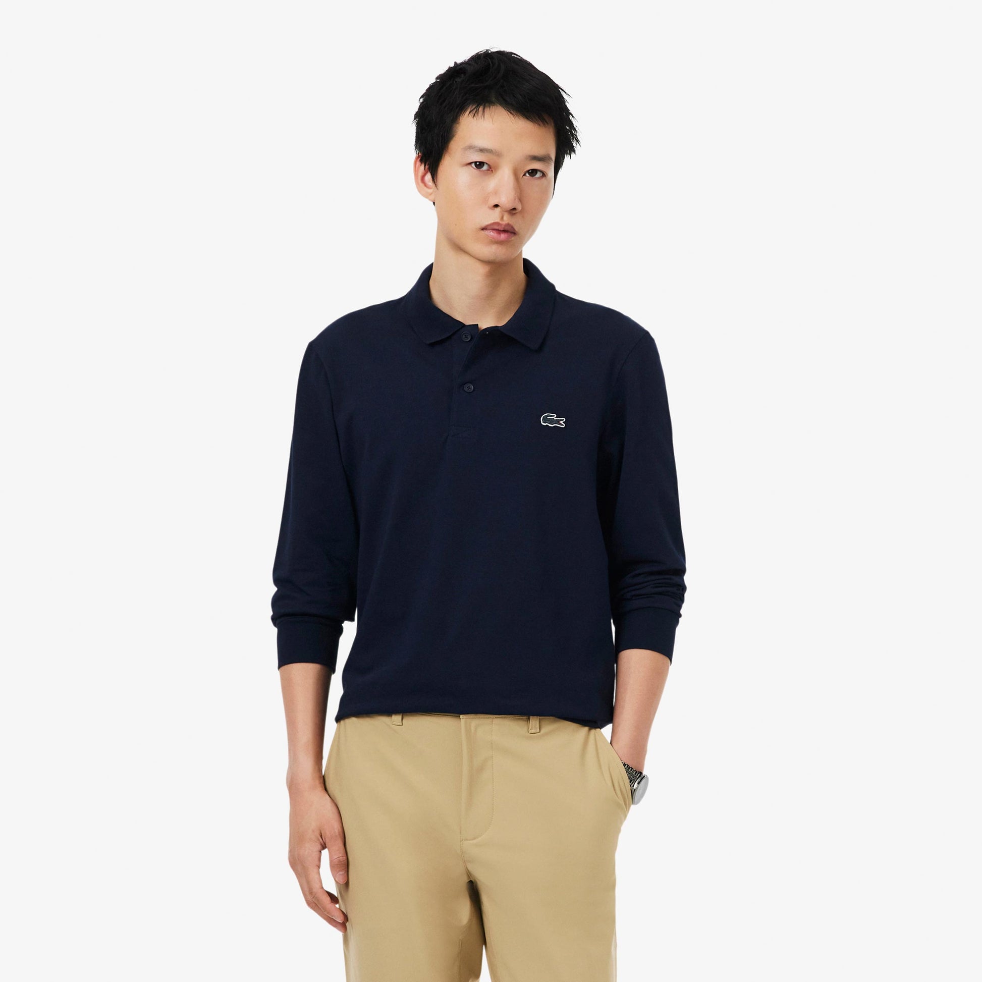 Lacoste Polo Herren - dunkelblau