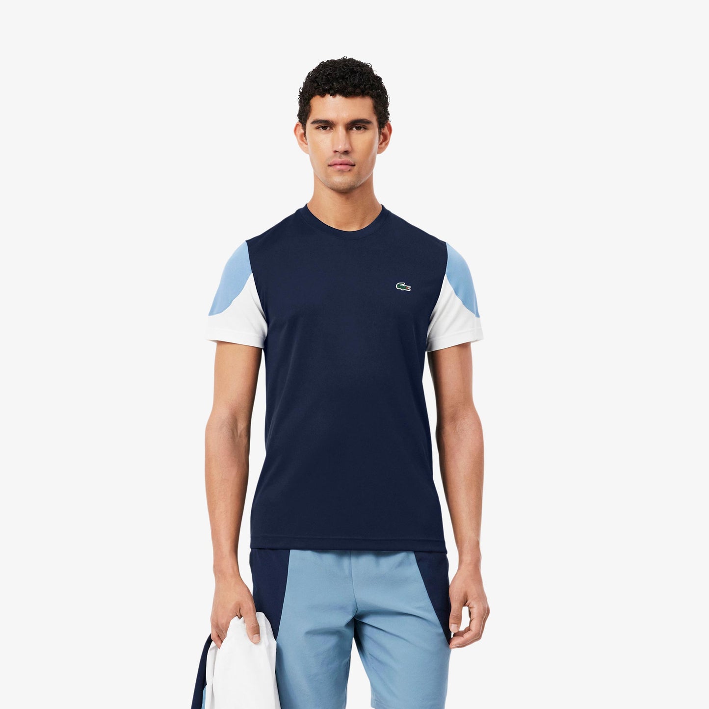 Lacoste T-Shirt Herren - dunkelblau, blau