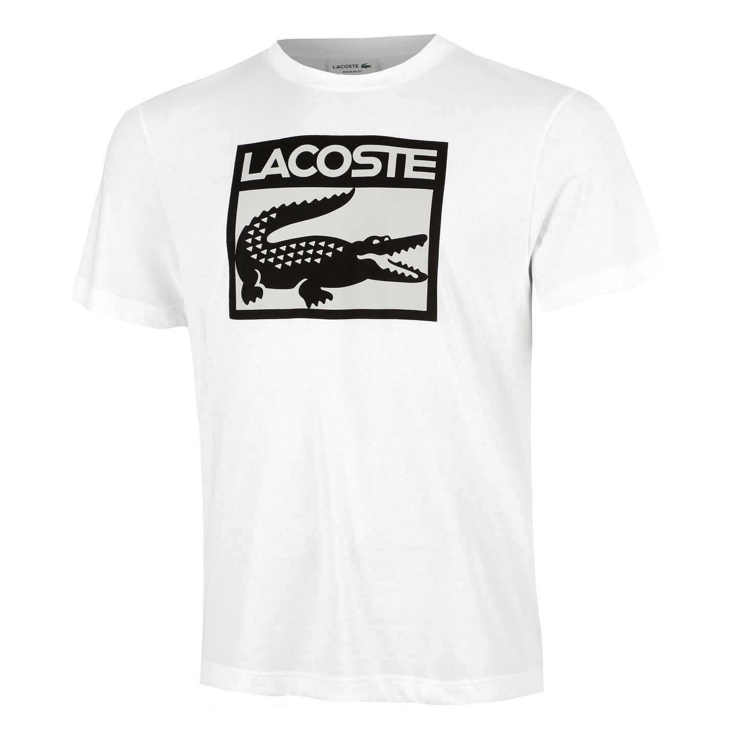 Lacoste T-Shirt Herren - weiß, schwarz