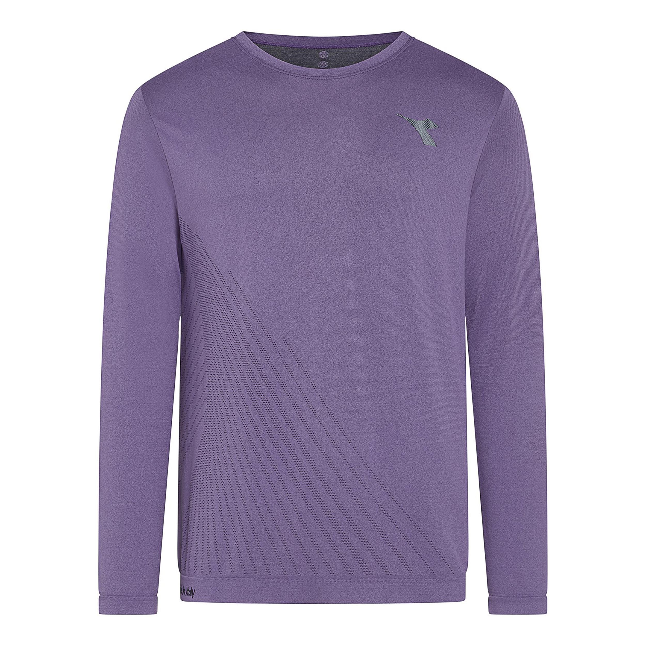 Diadora Stratouno Longsleeve Herren - violett