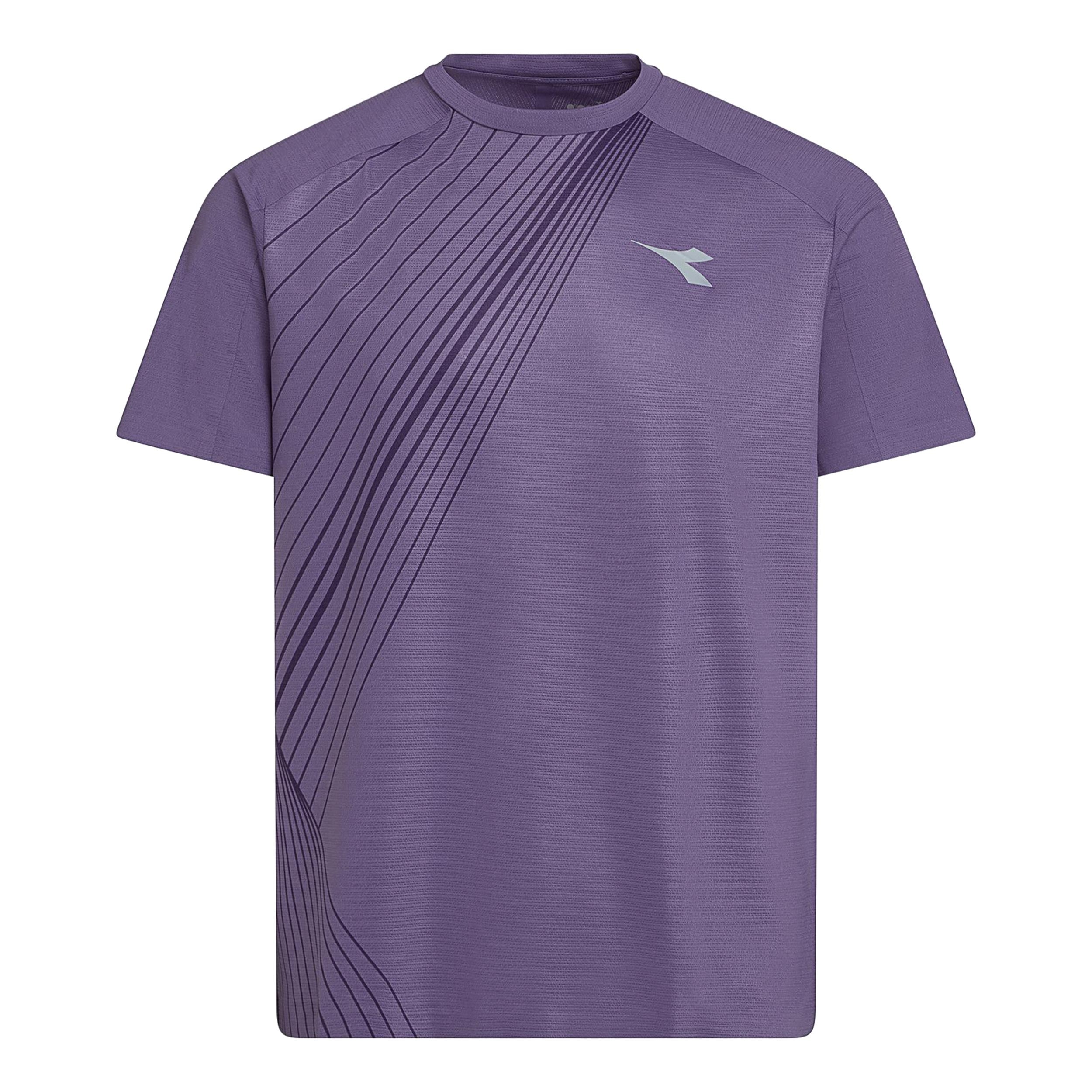 Diadora Fibrazero T-Shirt Herren - violett