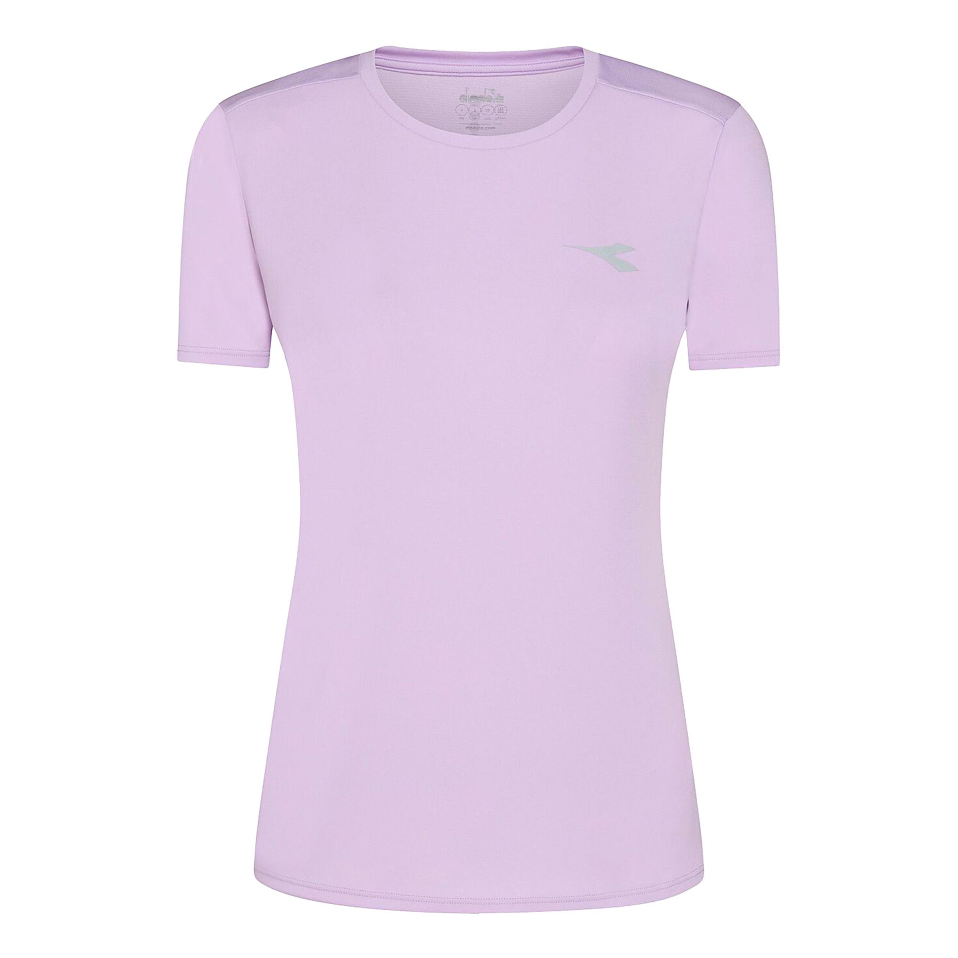 Diadora Run T-Shirt Damen - flieder