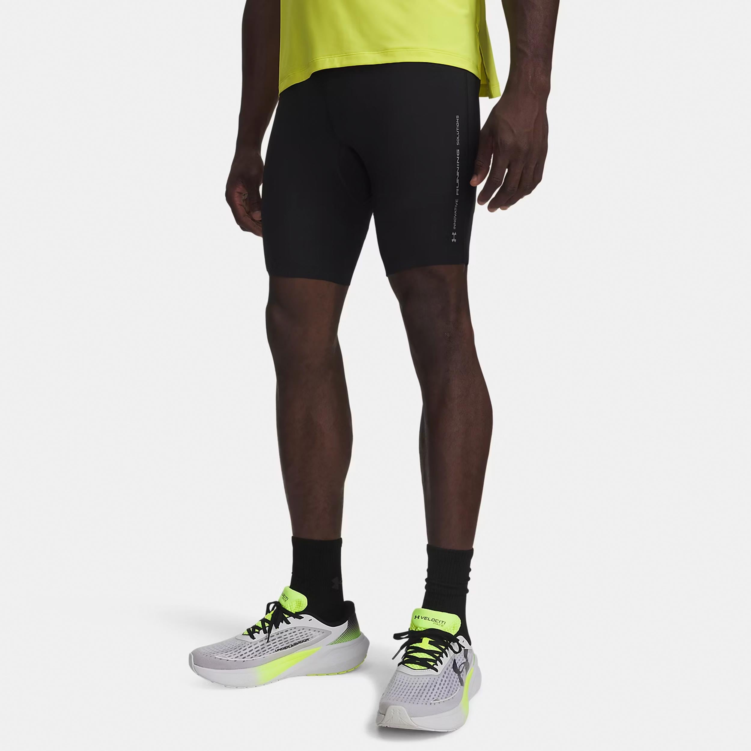Under Armour Velociti Pro Half  Lauftight Herren - schwarz