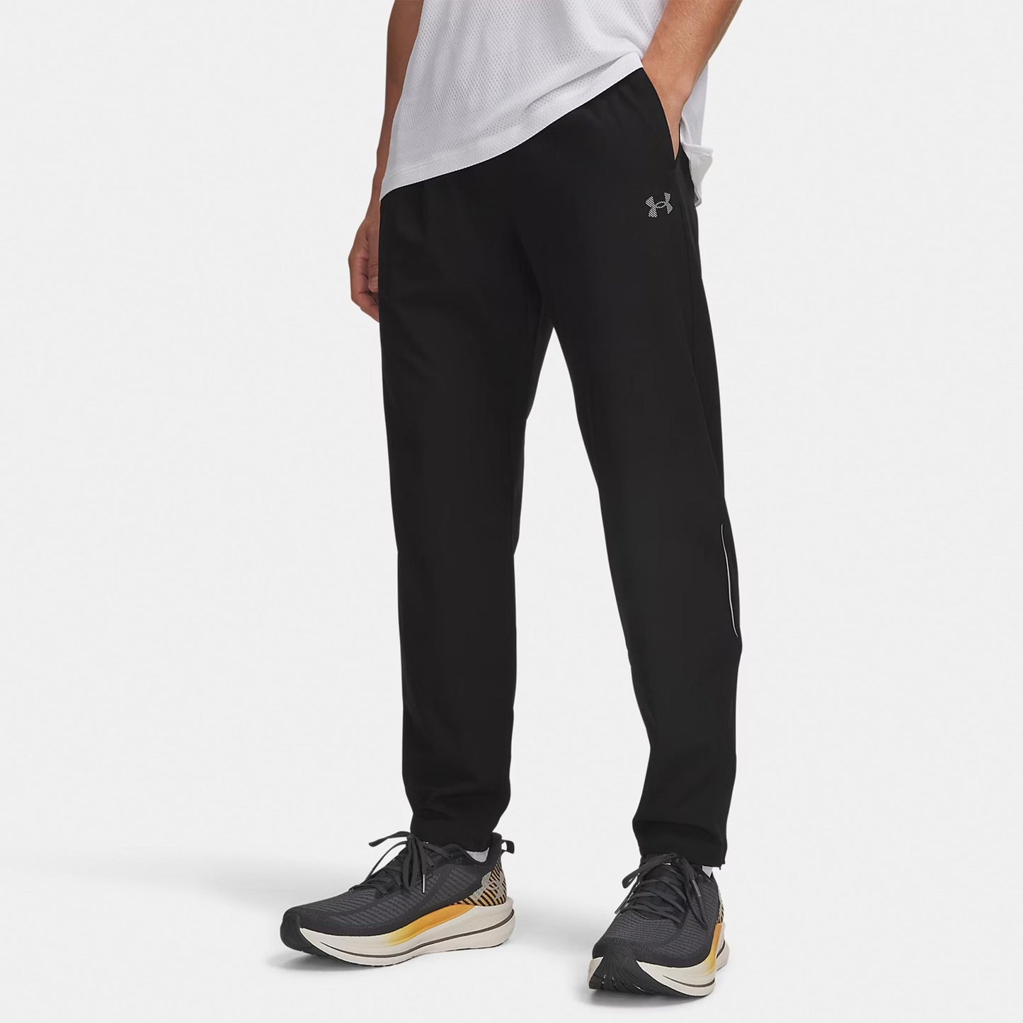 Under Armour Velociti Track  Laufhose Herren - schwarz