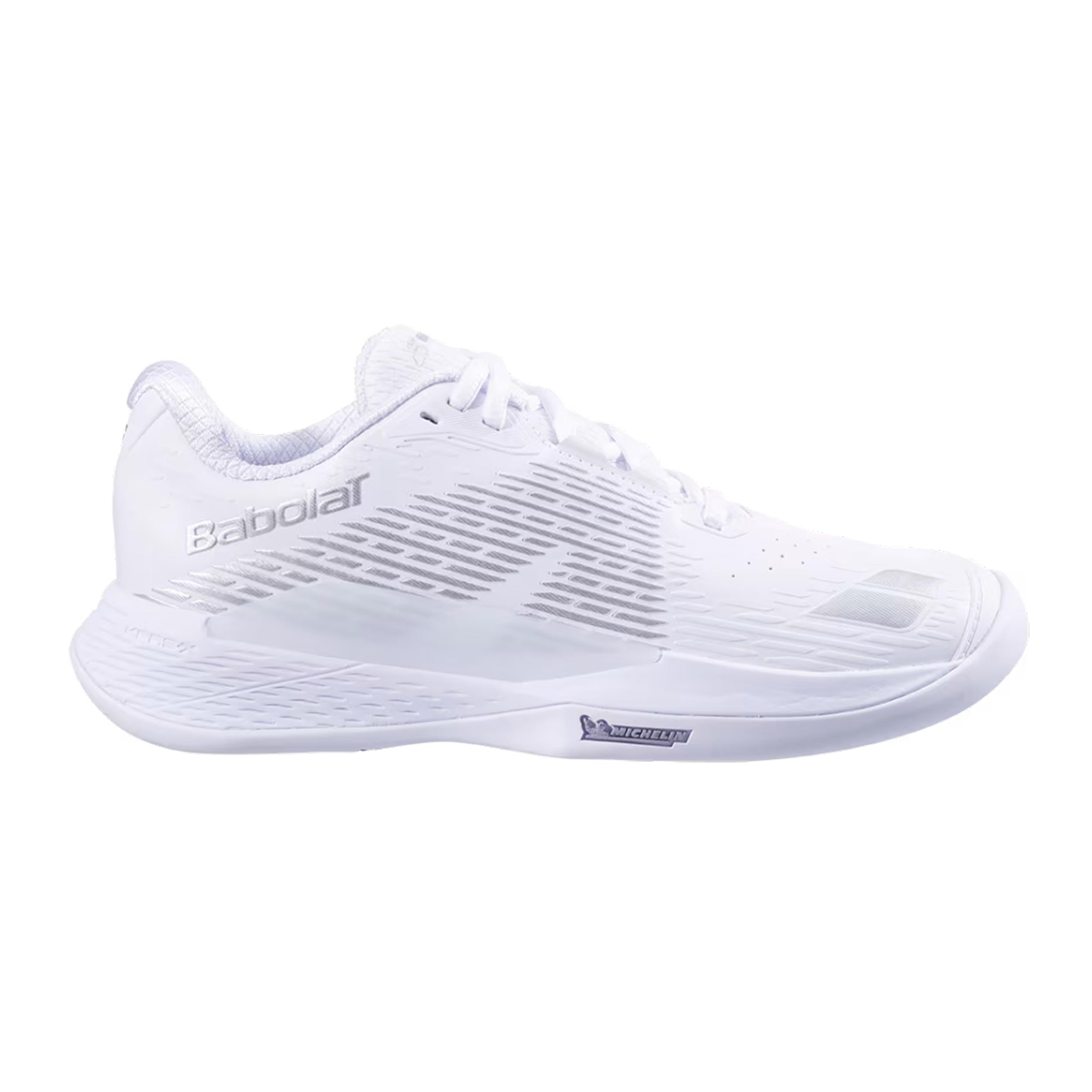 Babolat Propulse Storm Sandplatzschuh Damen - weiß, silber