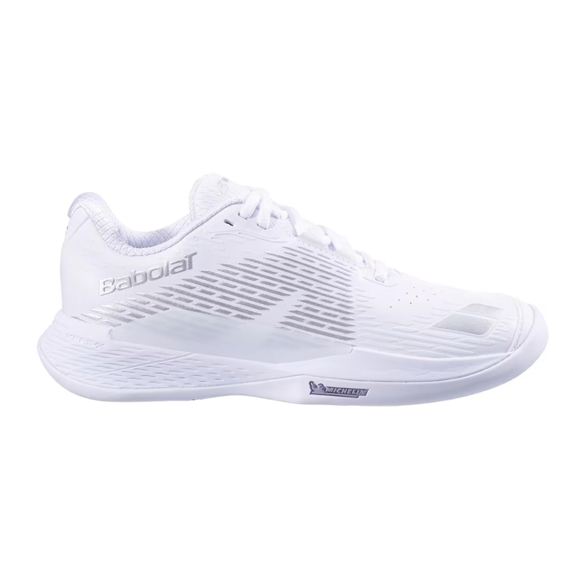 Babolat Propulse Storm Sandplatzschuh Damen - weiß, silber