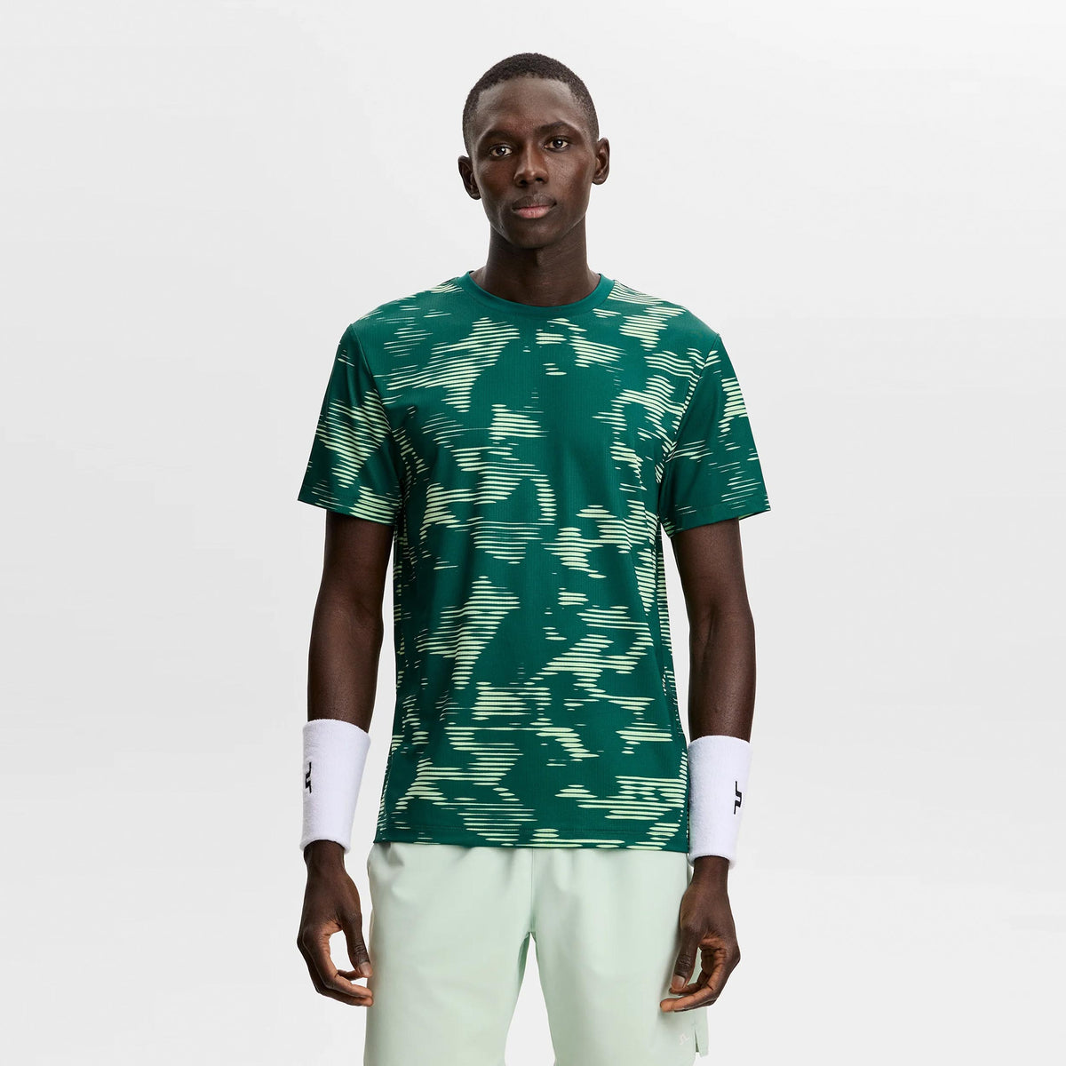 JLindeberg Josip Printed T-Shirt Herren - salbei