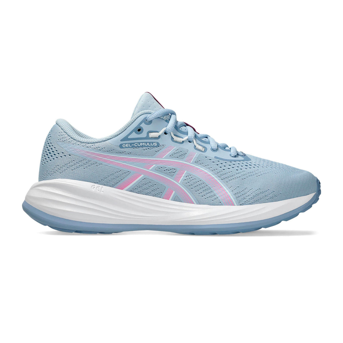 ASICS Gel-Cumulus 28 GS Neutralschuh Kinder - hellblau, rosa