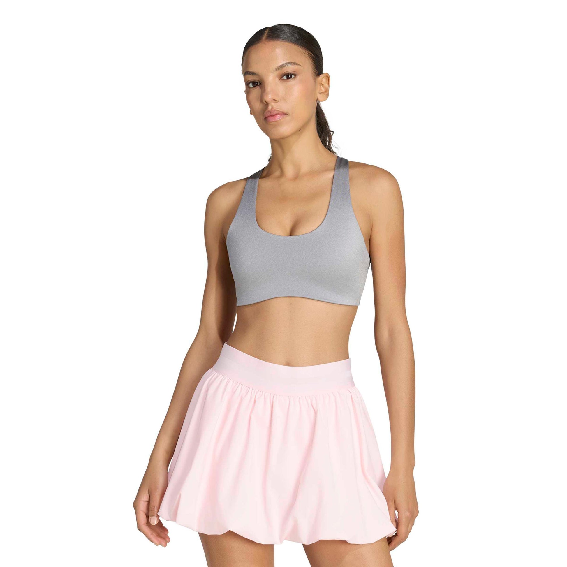 adidas Optime Medium Support Sport-BH Damen - grau