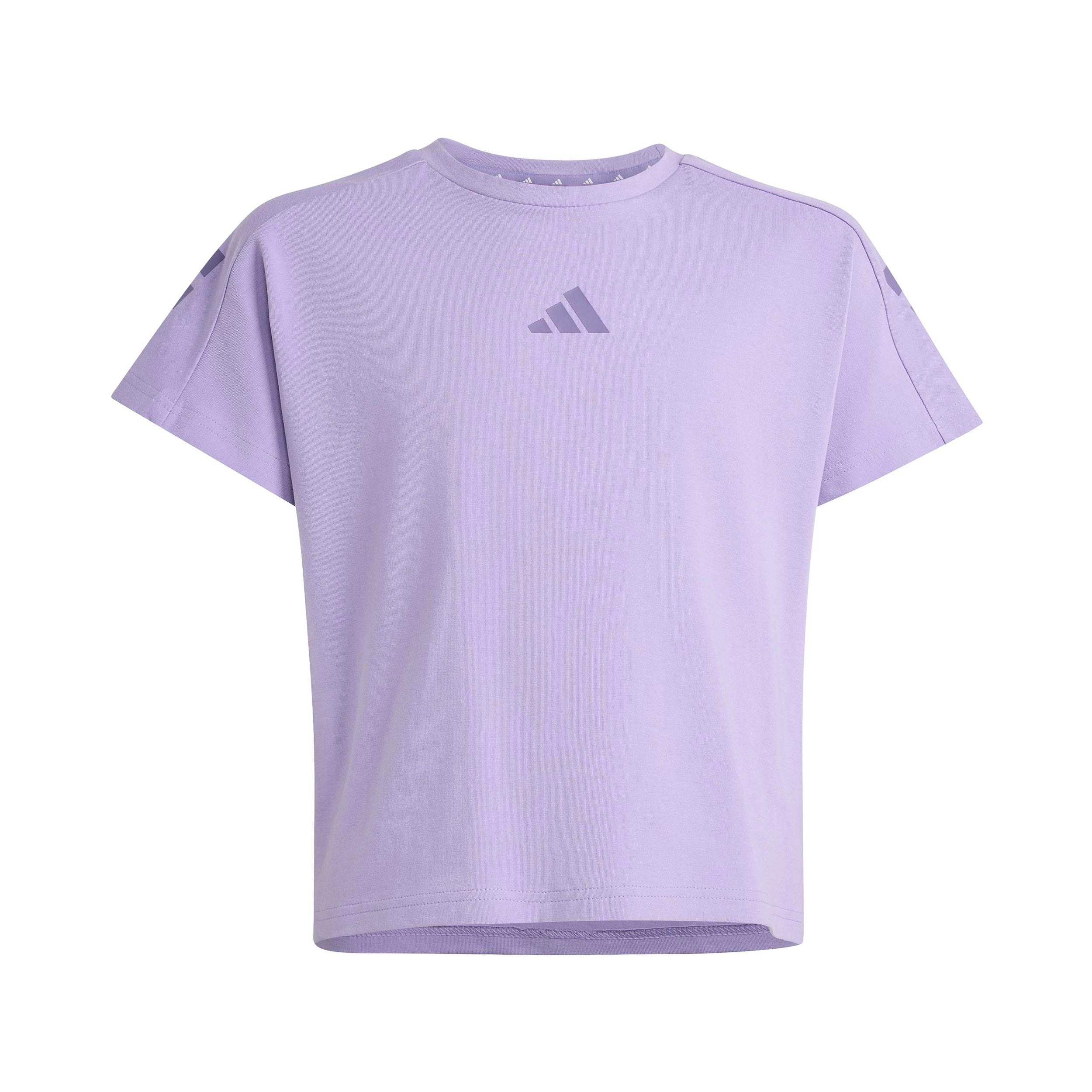 adidas Future Icons 3Stripes T-Shirt Kinder - flieder