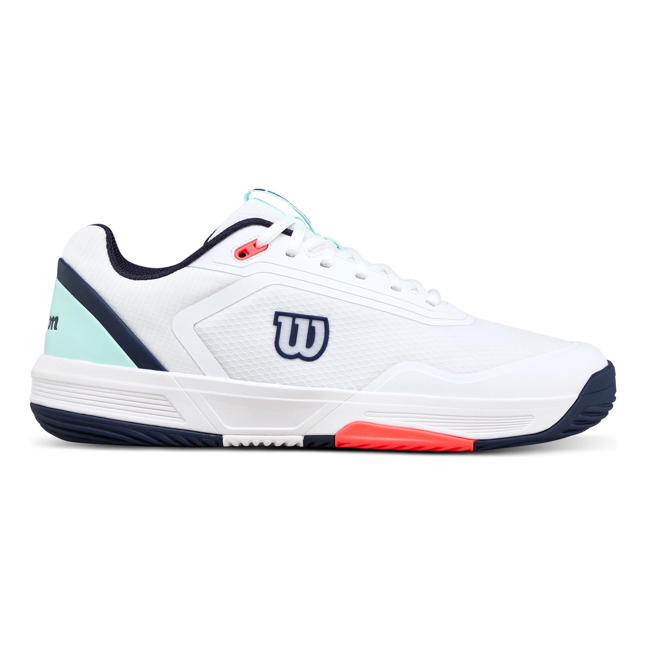Wilson Courtglide Padelschuh Herren - weiß, türkis