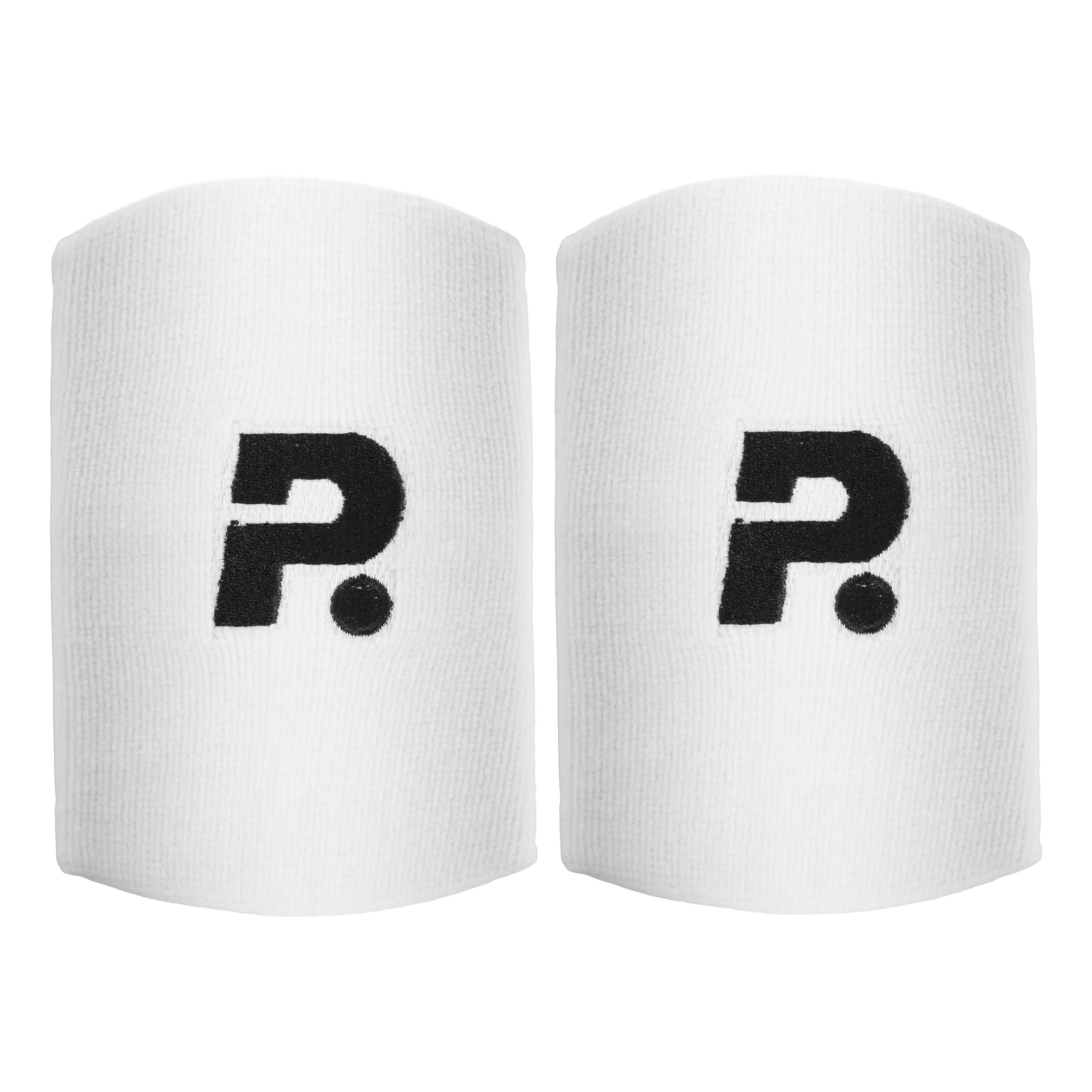 Padel-Point Padel Schweißband 2er Pack lang - weiß
