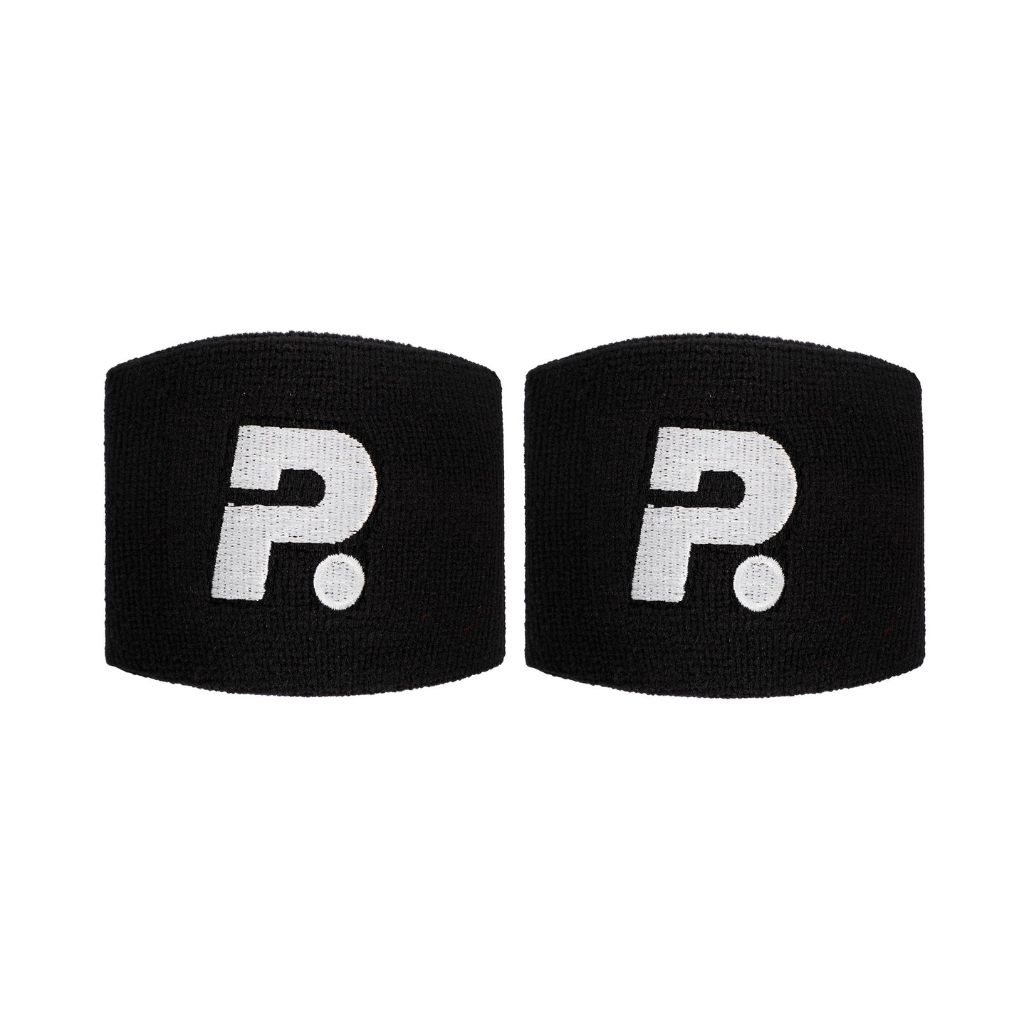 Padel-Point Padel Schweißband 2er Pack kurz - schwarz