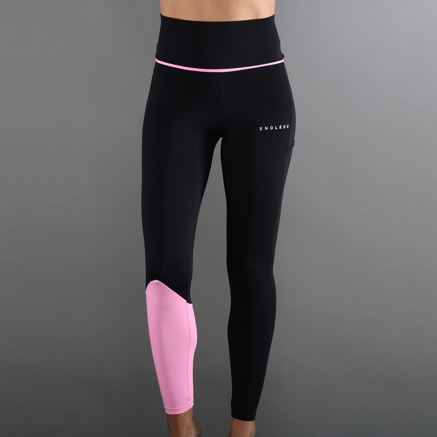 Endless VANITY POCKET Tight Damen - schwarz, pink