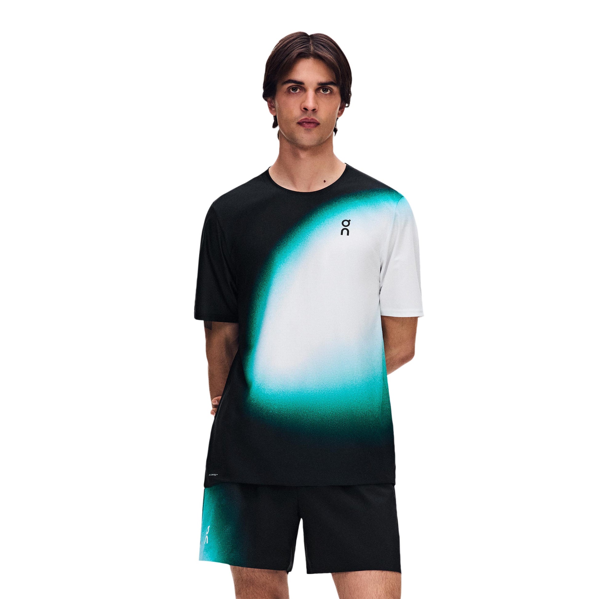 On Court- Swing T-Shirt Herren - schwarz, grün