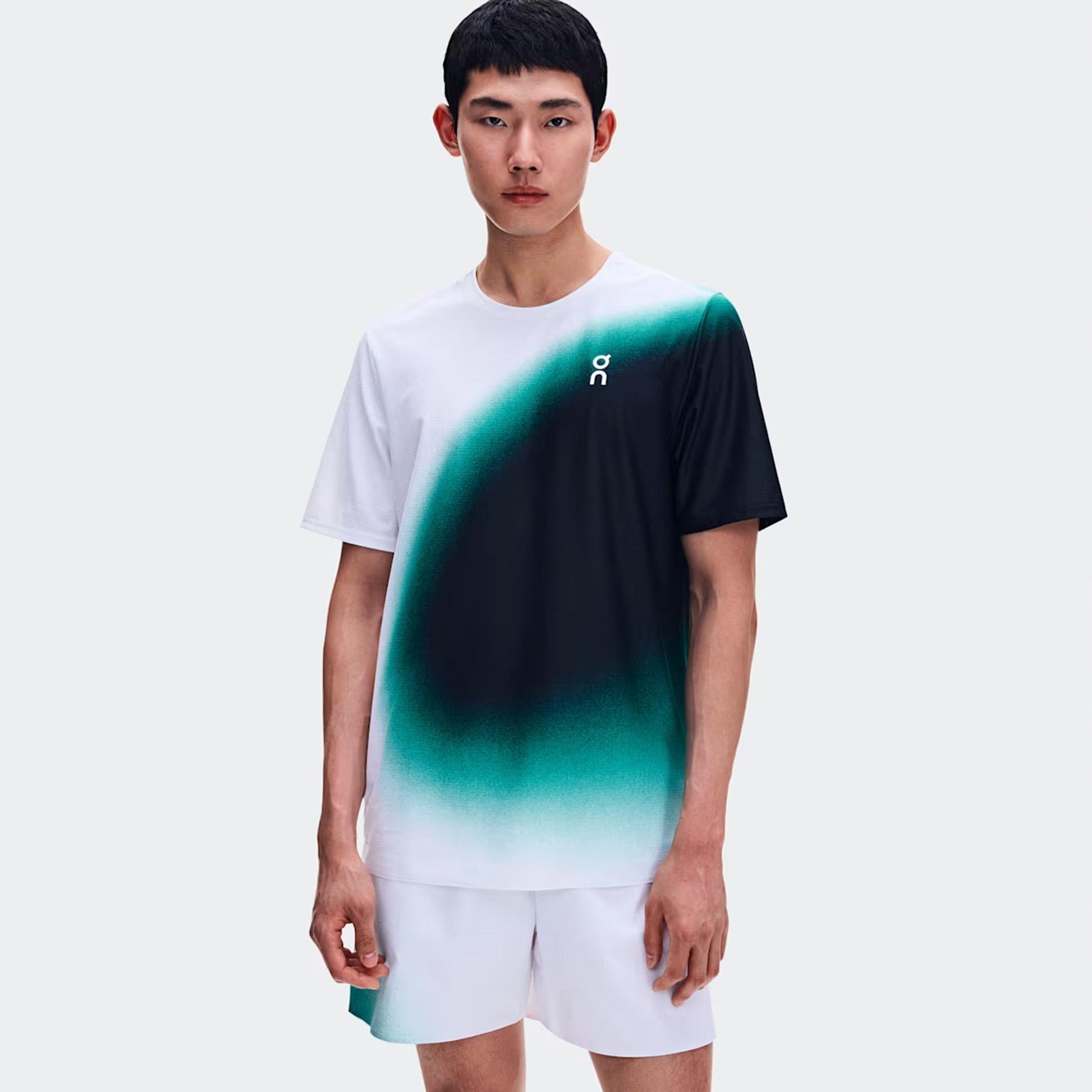 On Court- Swing T-Shirt Herren - weiß, grün