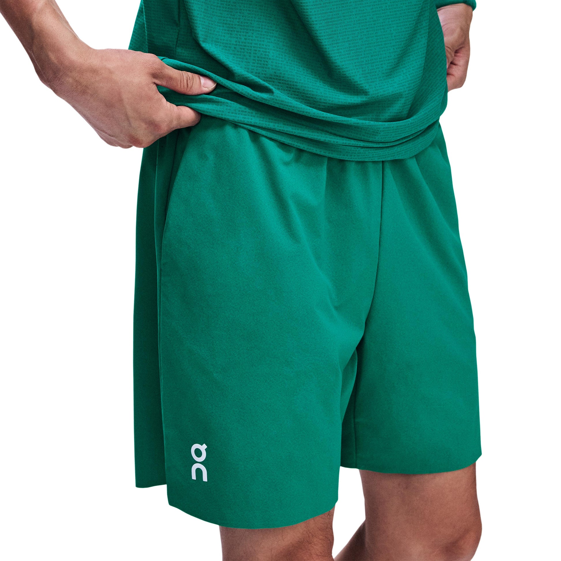 On 7Inch Court Shorts Herren - grün