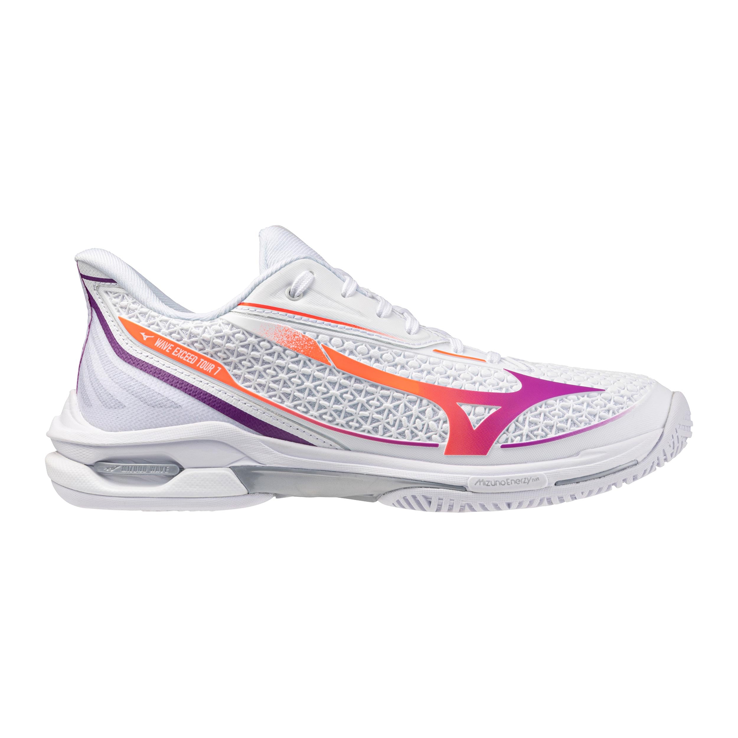 Mizuno Wave Exceed Tour 7 Allcourtschuh Damen - weiß, lila
