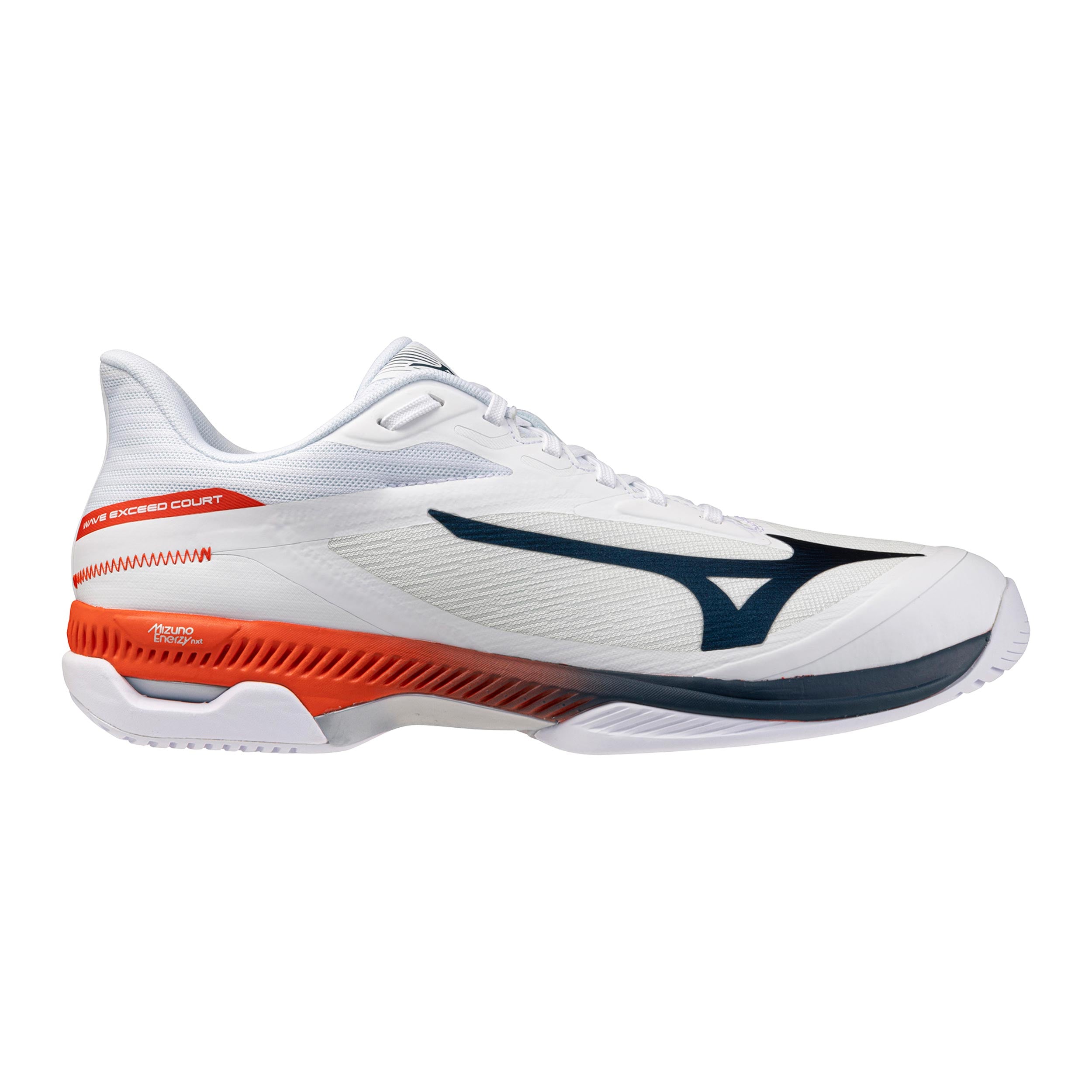Mizuno Wave Exceed Court Allcourtschuh Herren - weiß, blau