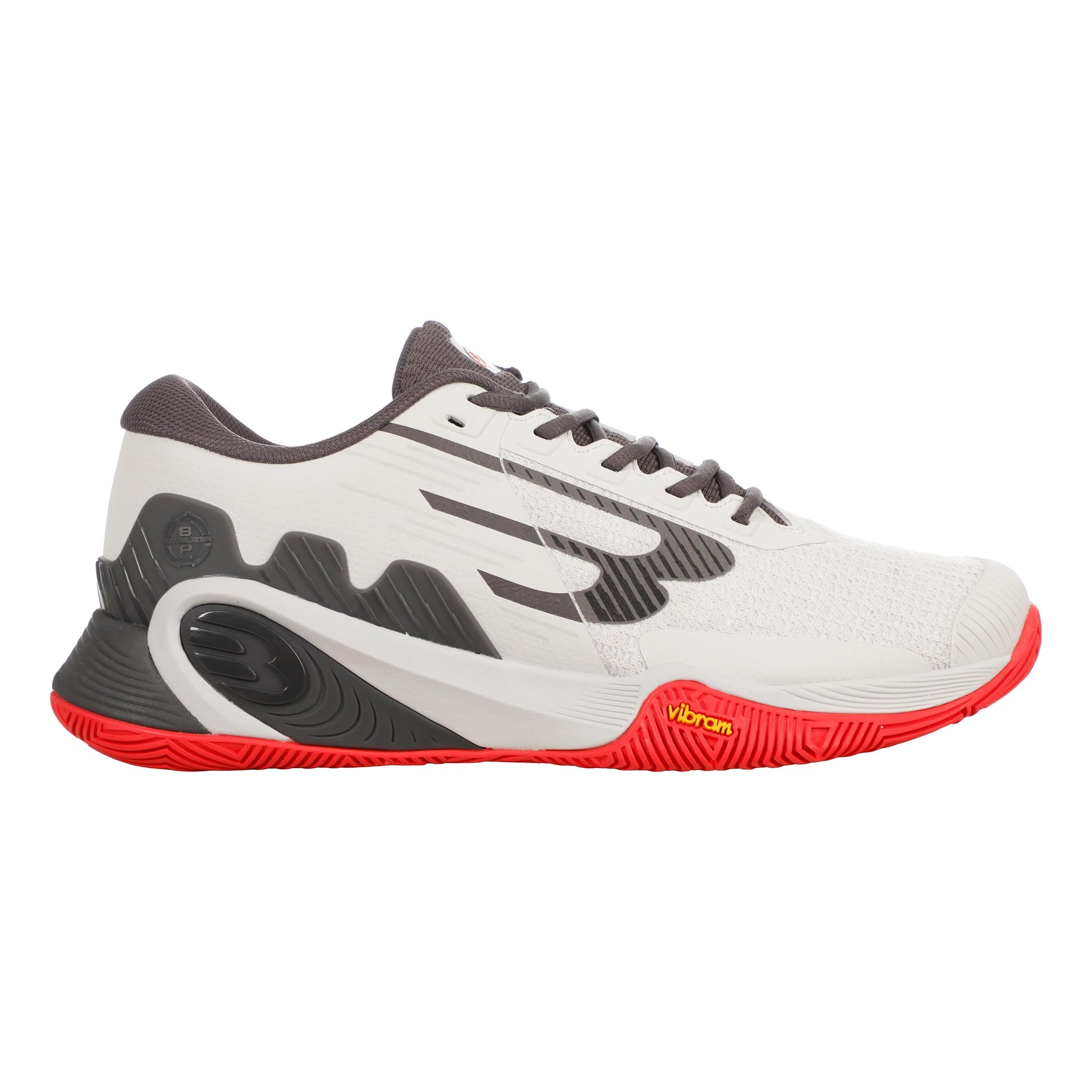 Bullpadel Vertex  Padelschuh Herren - grau, rot