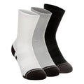 Performance Tech Crew Sportsocken 3er Pack Unisex - grau, dunkelgrau