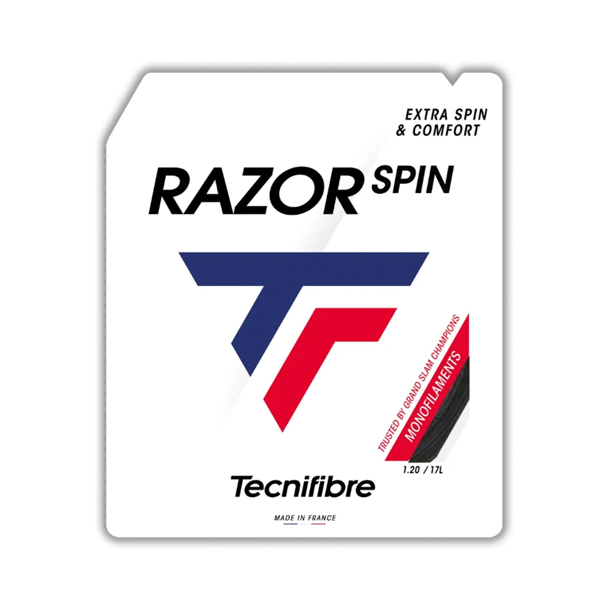 Tecnifibre Razor Spin Saitenset 12m - schwarz